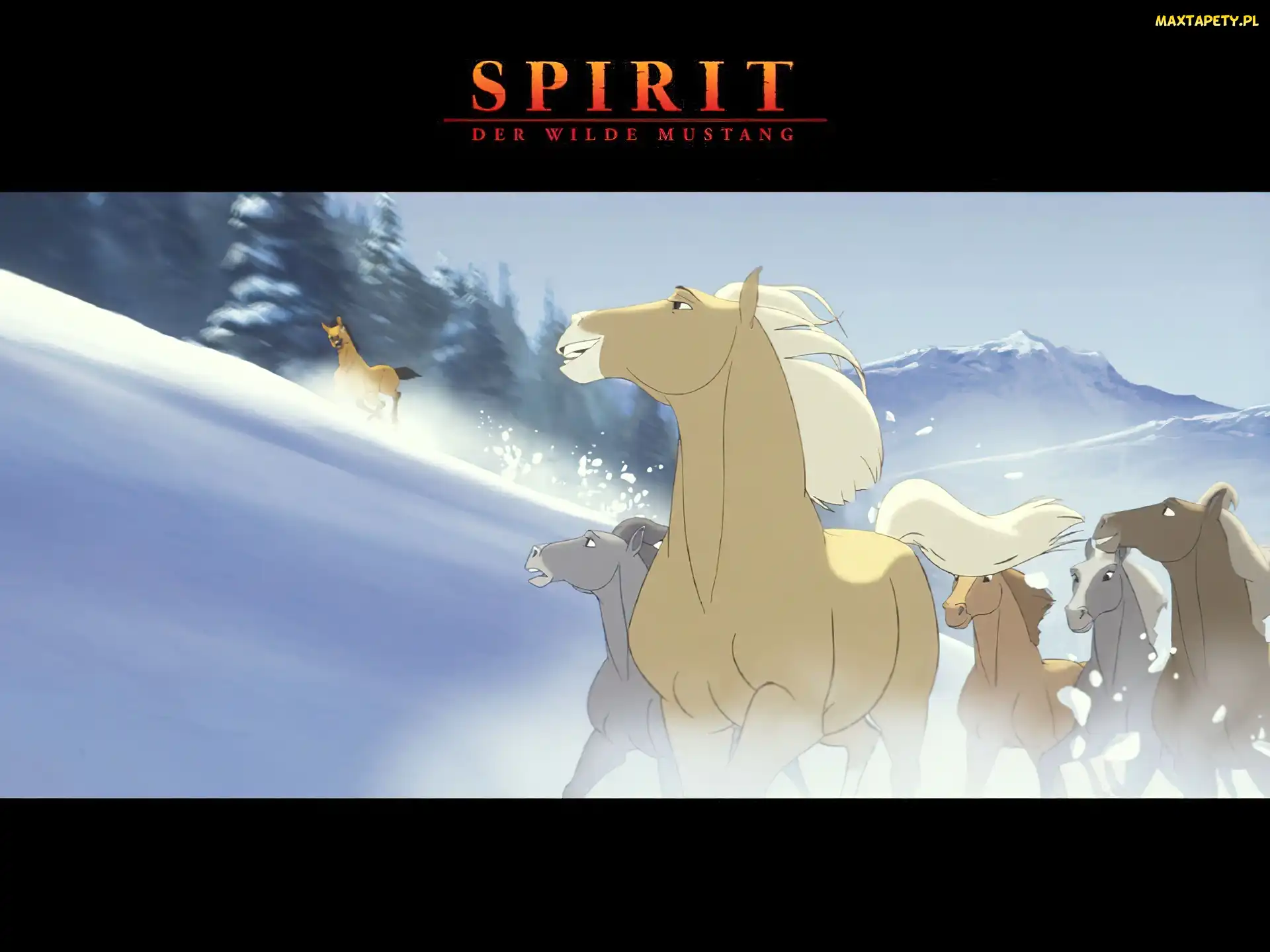 Spirit Stallion of the Cimarron, Konie, Mustang Z Dzikiej Doliny