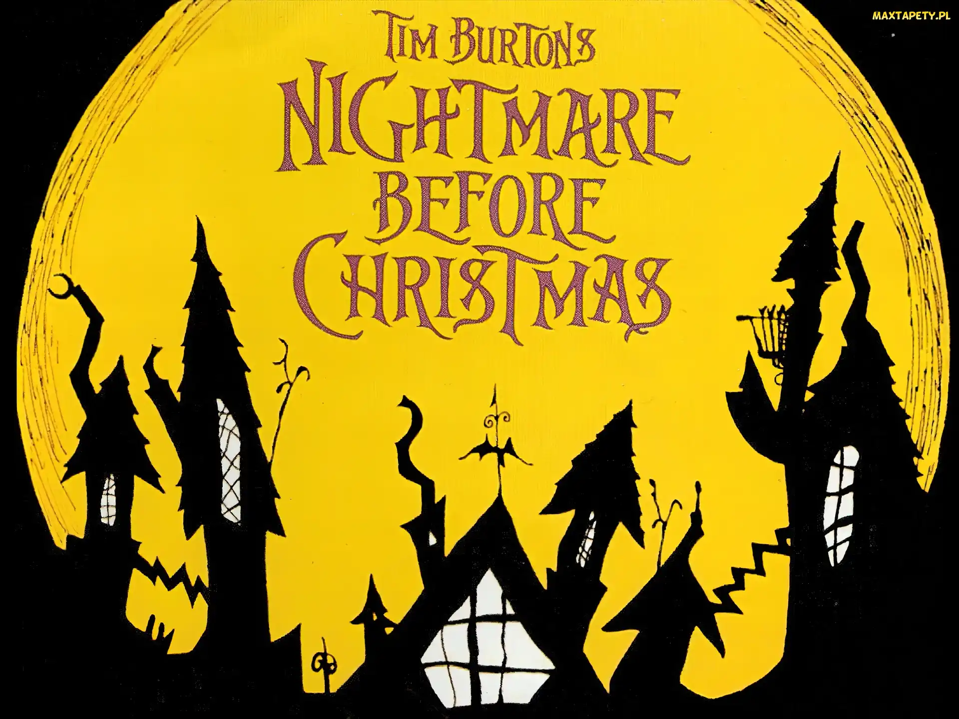 Miasteczko Halloween, Domy, Straszne, The Nightmare Before Christmas, Film animowany