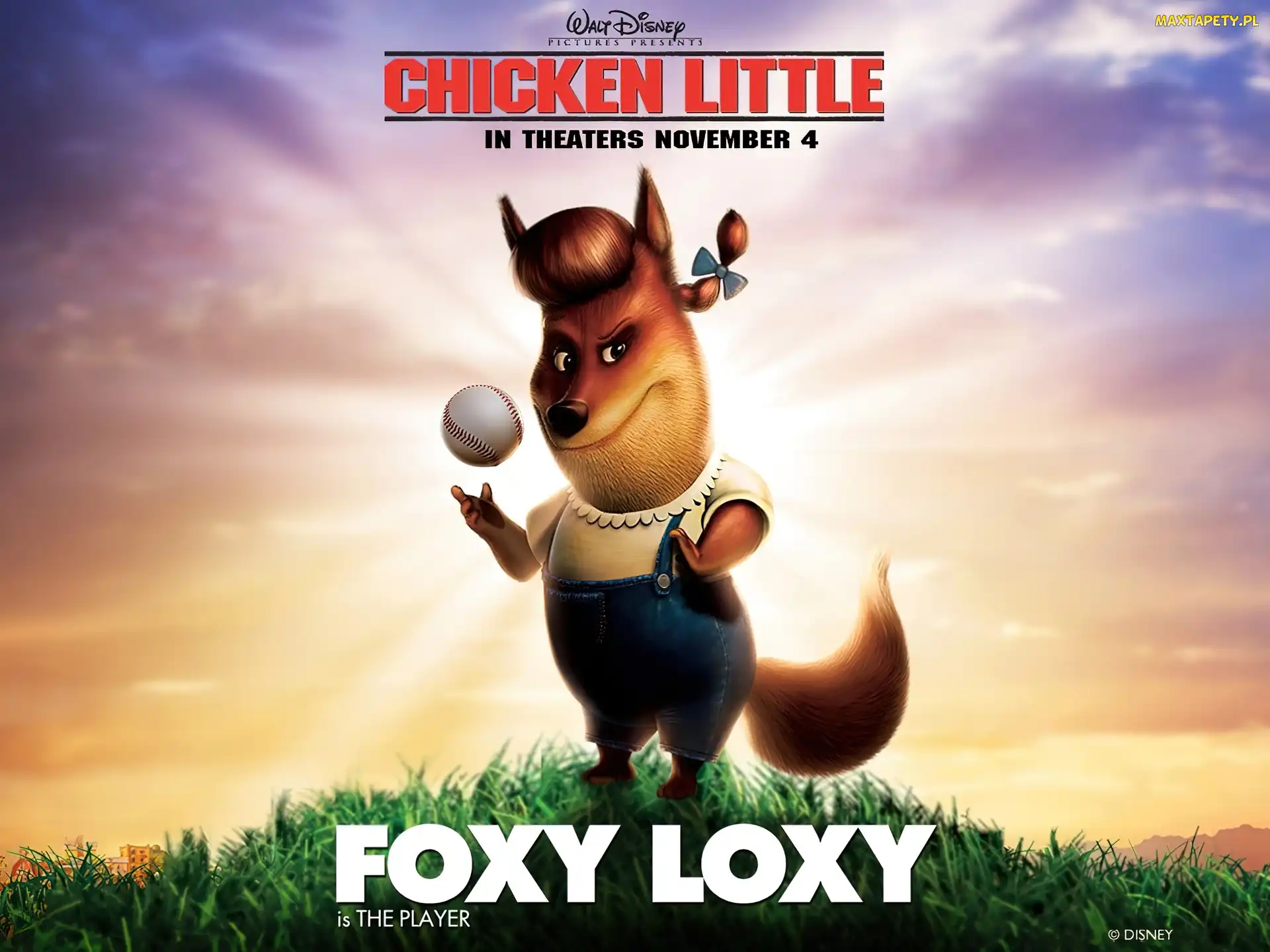 Chicken little, Foxy Loxy, Kurczak Mały