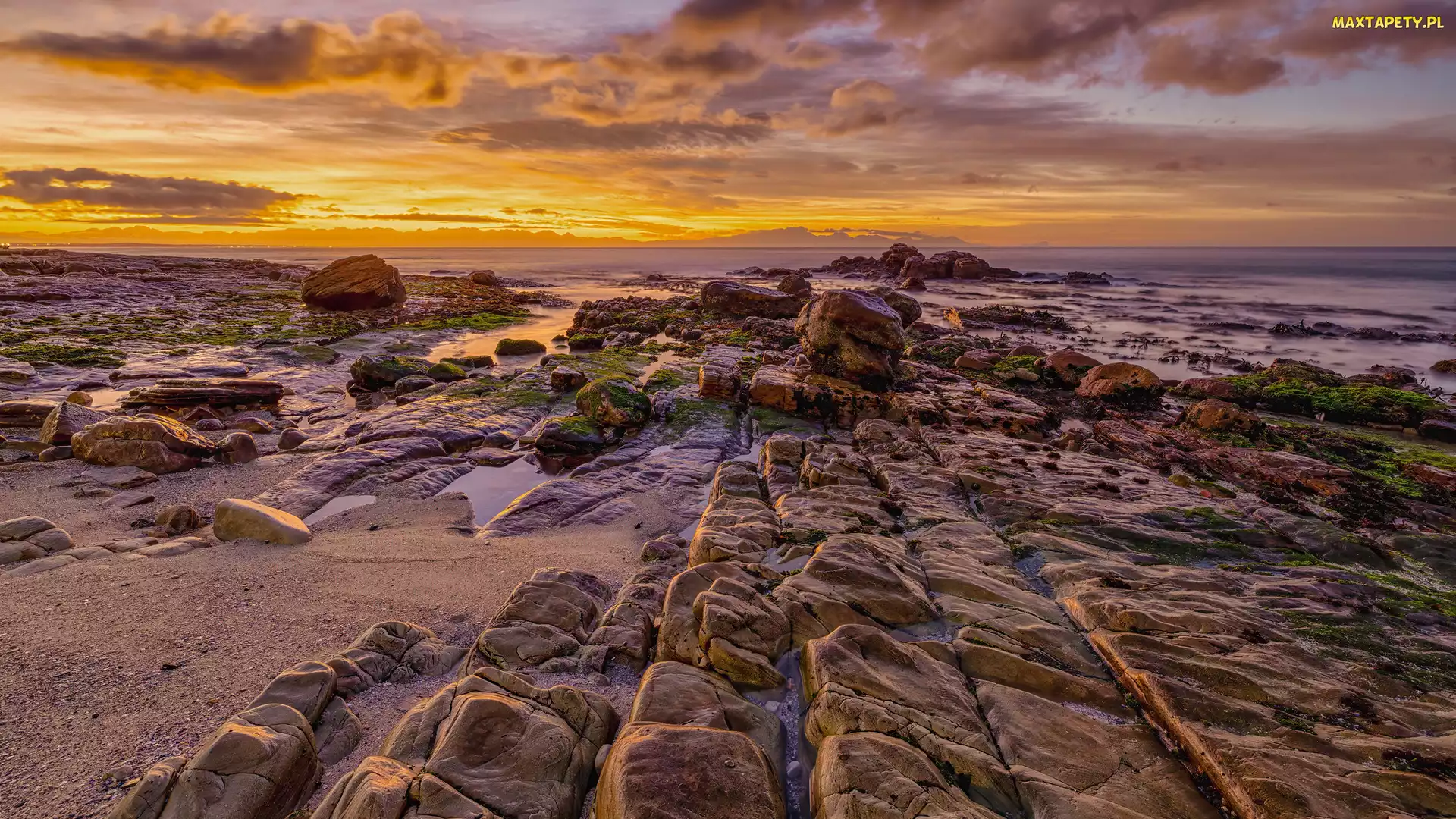 Skały, Republika Południowej Afryki, Kapsztad, Muizenberg, Plaża
