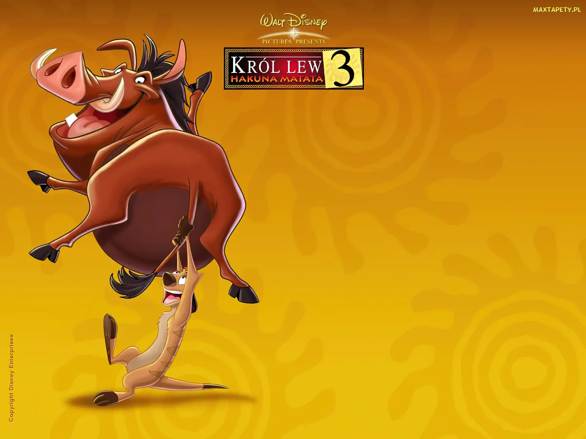 Timon, The Lion King, Król Lew 3 Hakuna Matata, Pumba