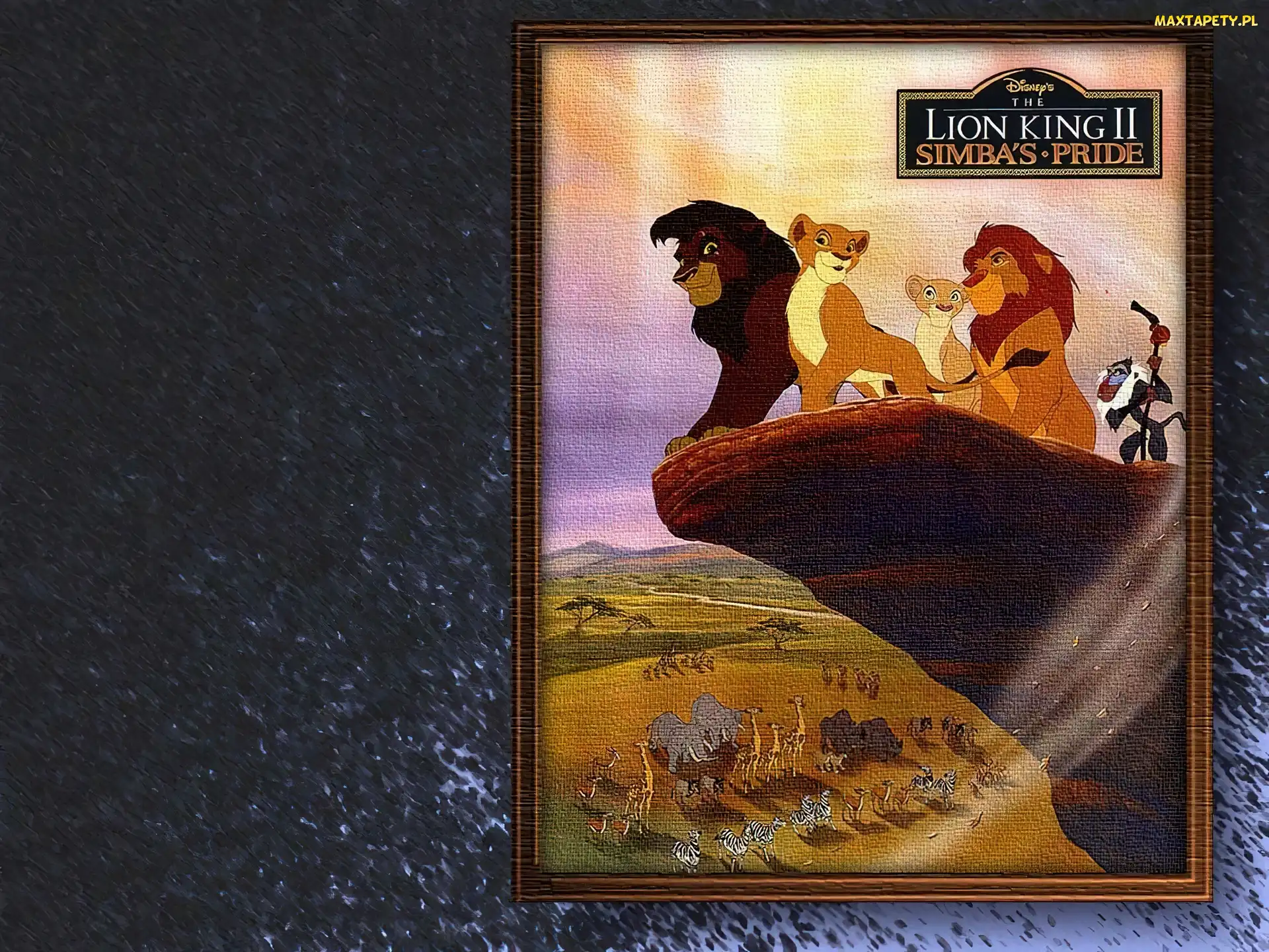 Król Lew 2, The Lion King, plakat