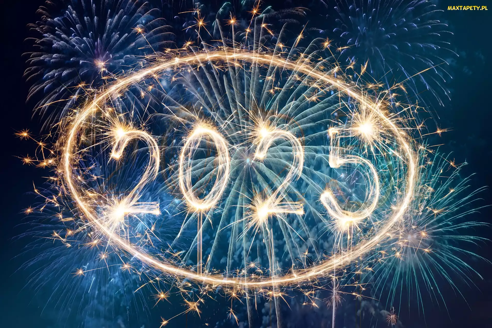 Nowy Rok, Fajerwerki, Sylwester, 2025, Powitanie