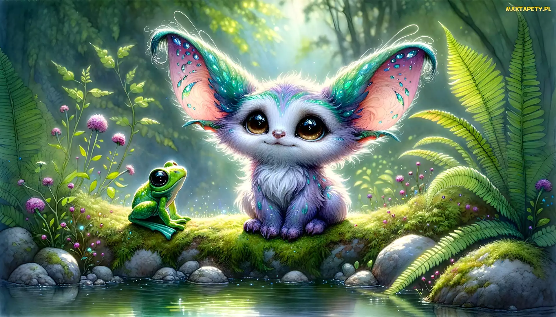 Fantasy, Staw, Stworzenie, Żaba