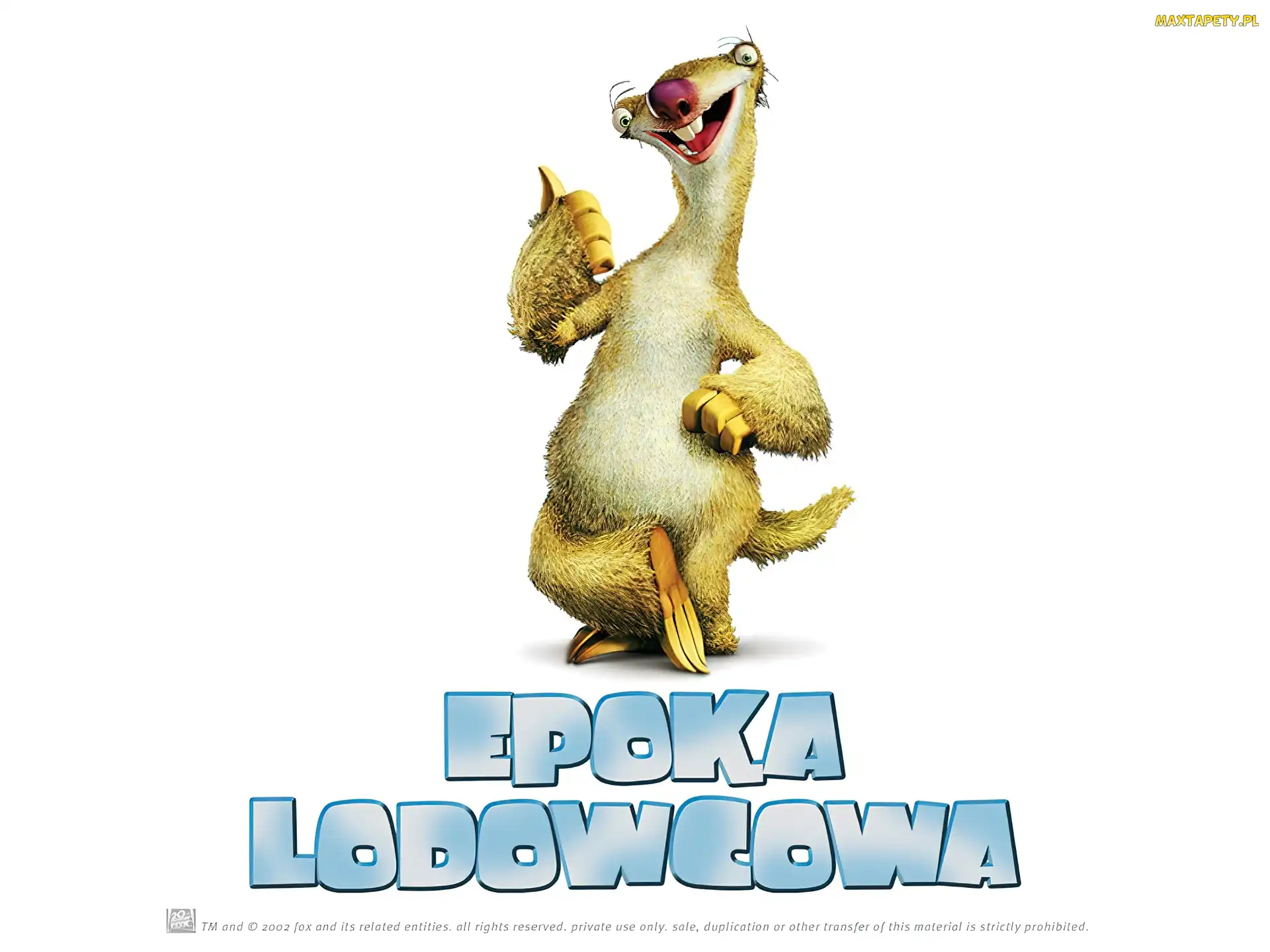 Sid, leniwiec, Epoka lodowcowa, Ice Age