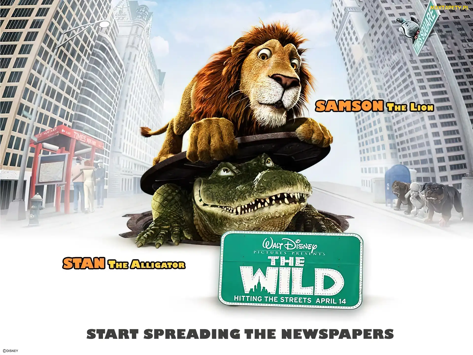Stan, The Wild, Dżungla, Film animowany, Sam