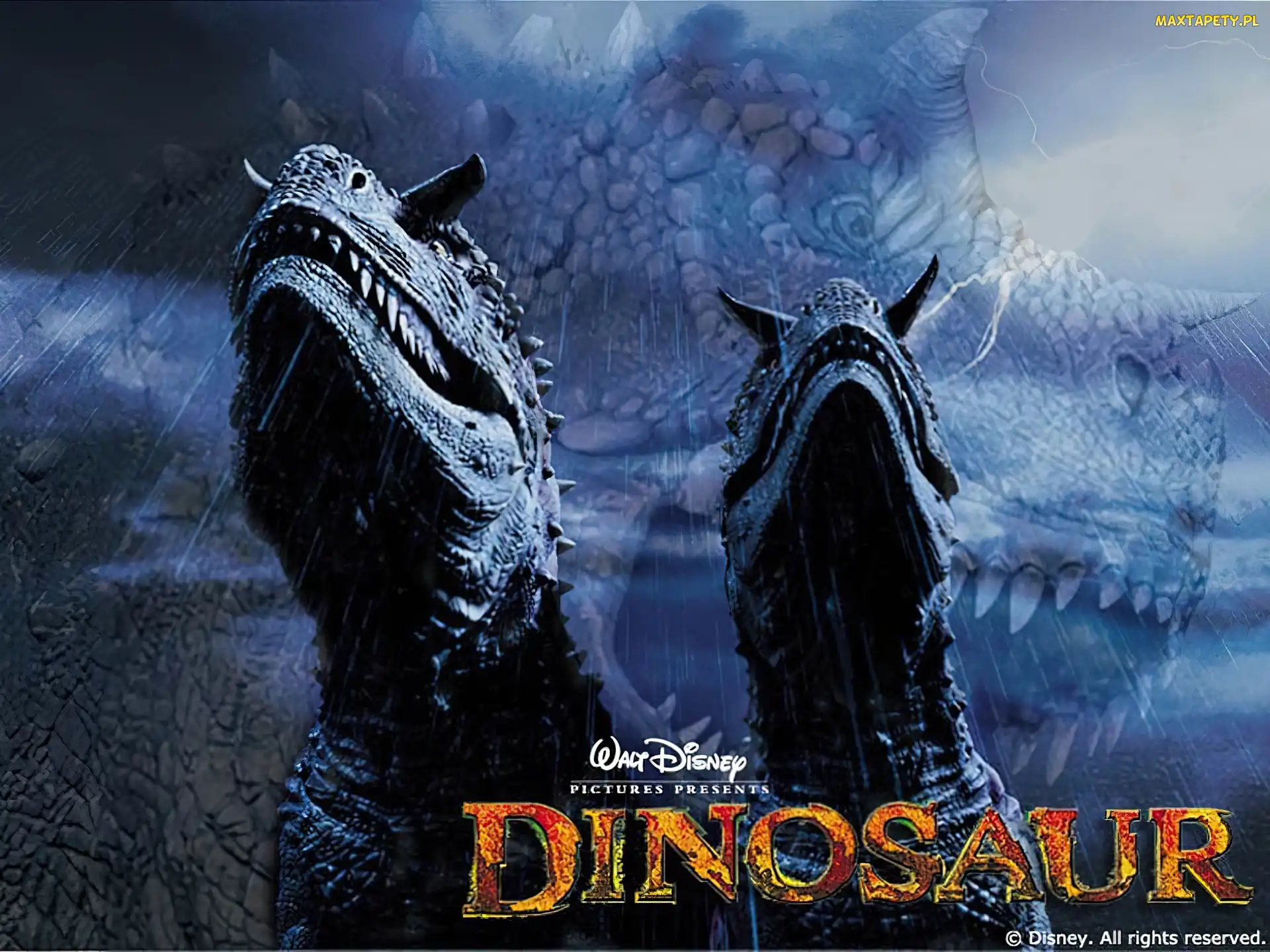 Dinosaur, deszcz, Dinozaur