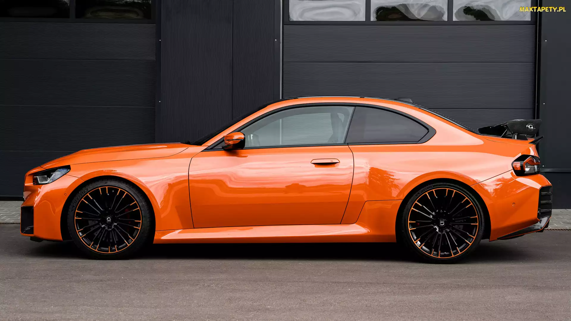 BMW M2 Coupe, Bok, Pomarańczowe