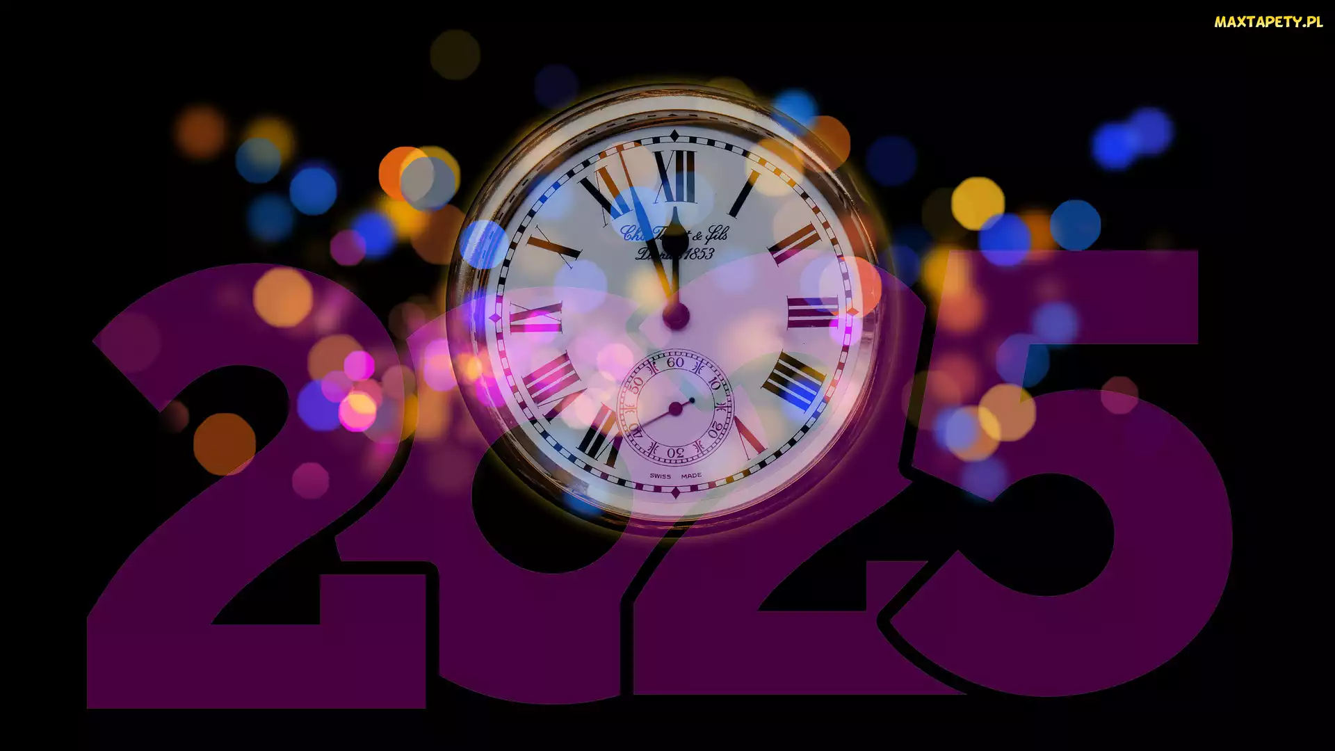 Zegar, 2025, Nowy Rok