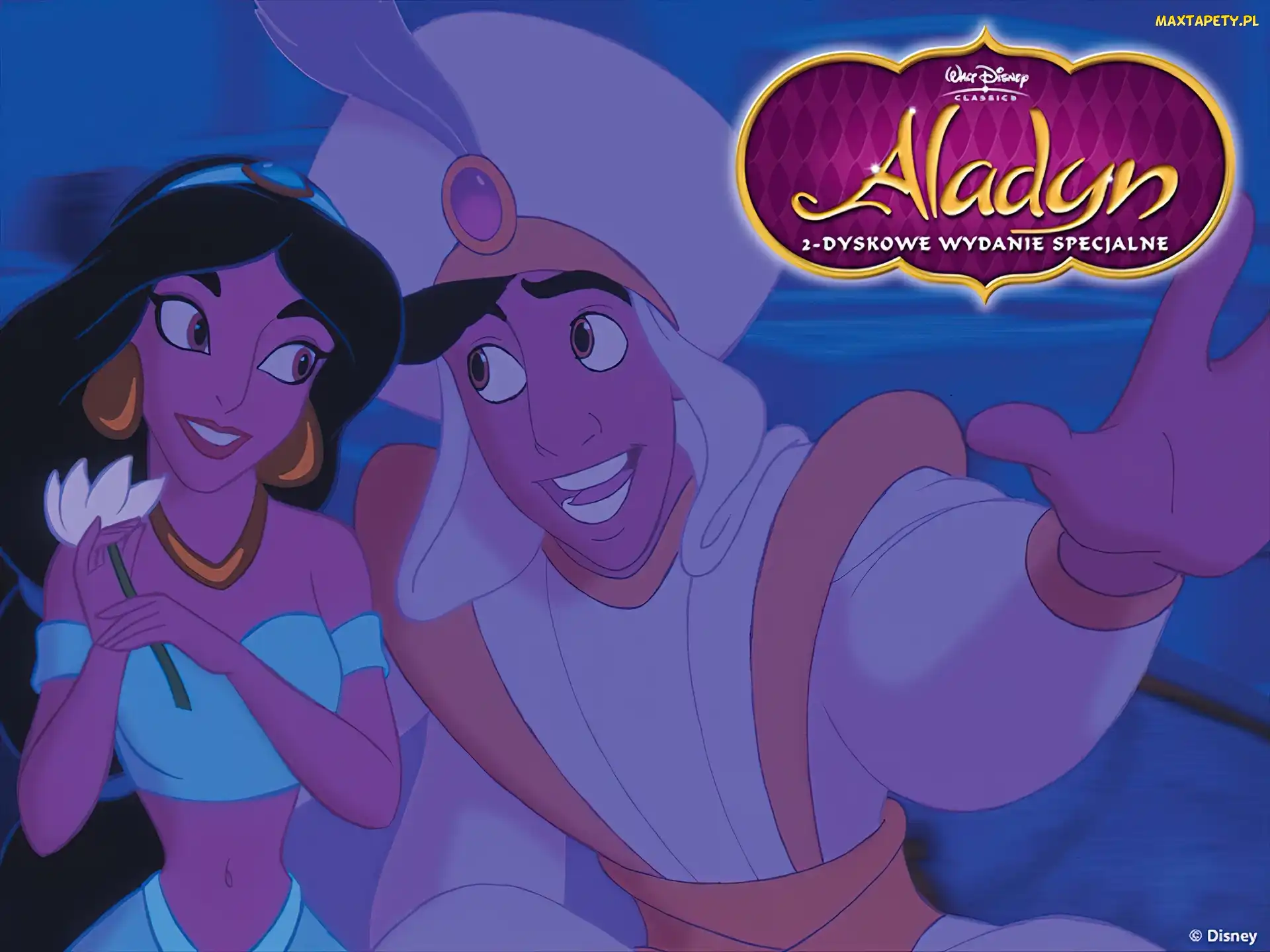 Aladyn, Jasmina, Dżasmina, Aladdin, Film animowany