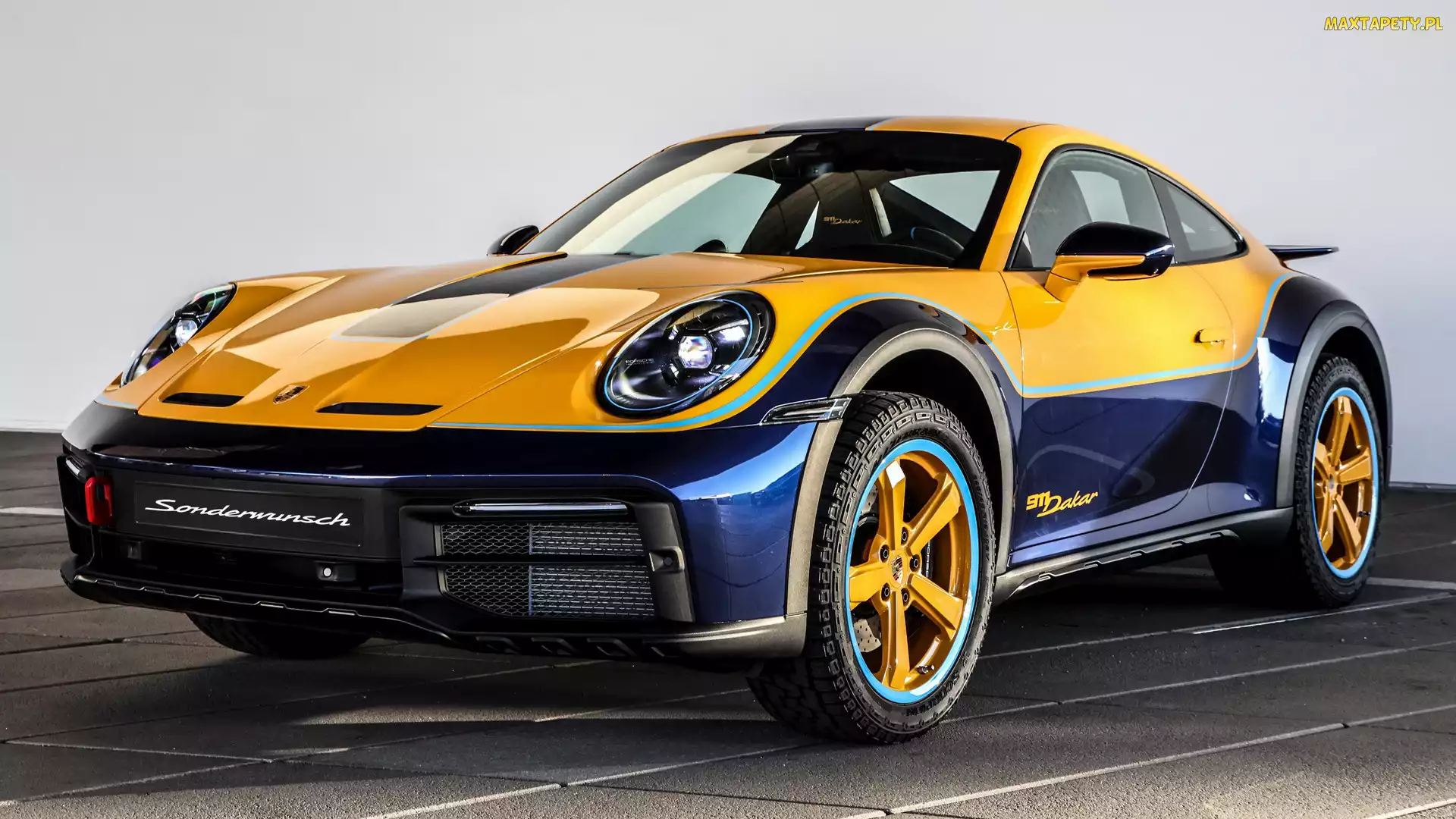 Dakar, 3D, Porsche 911