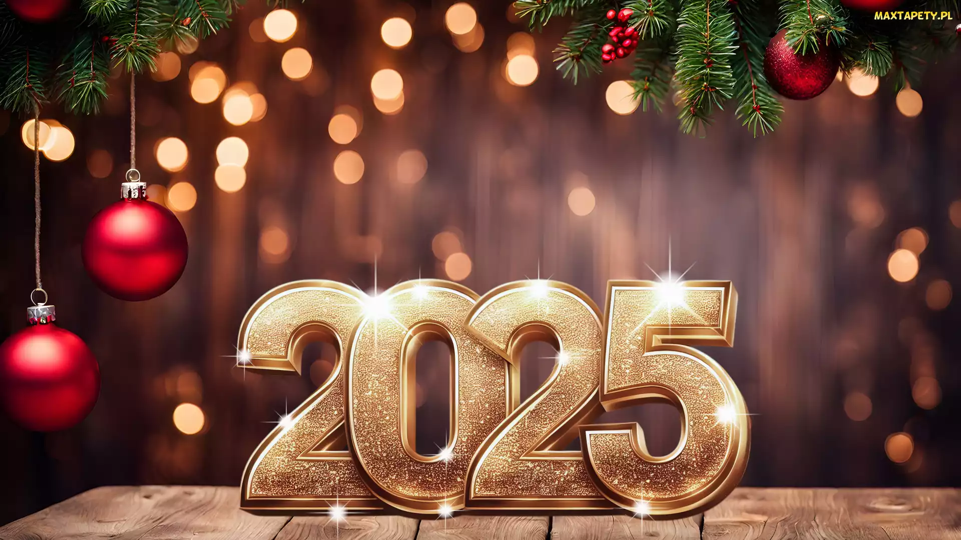 Deski, Bombki, Nowy Rok, 2025