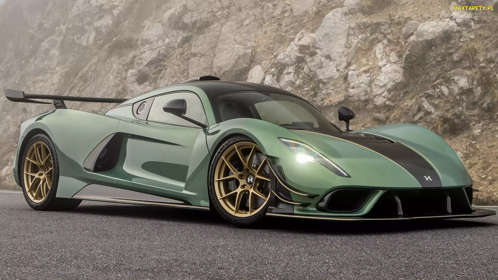 Elemental Green, Stealth Series, Zielony, Hennessey Venom F5