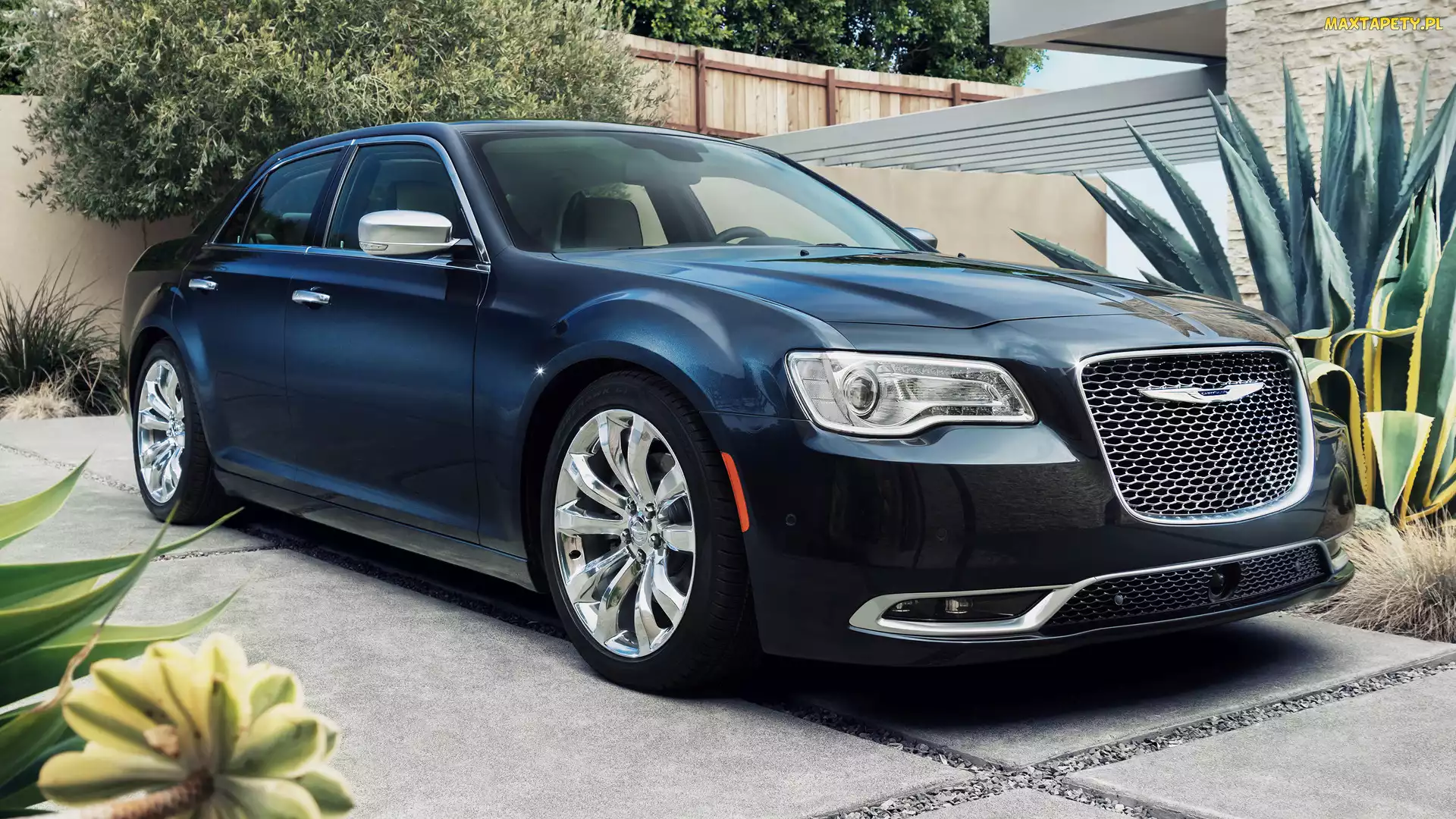 Chrysler 300C, Platinum, Granatowy