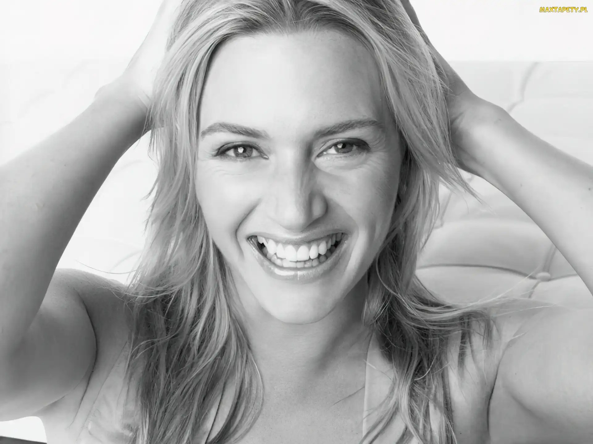 białe, zęby, Kate Winslet