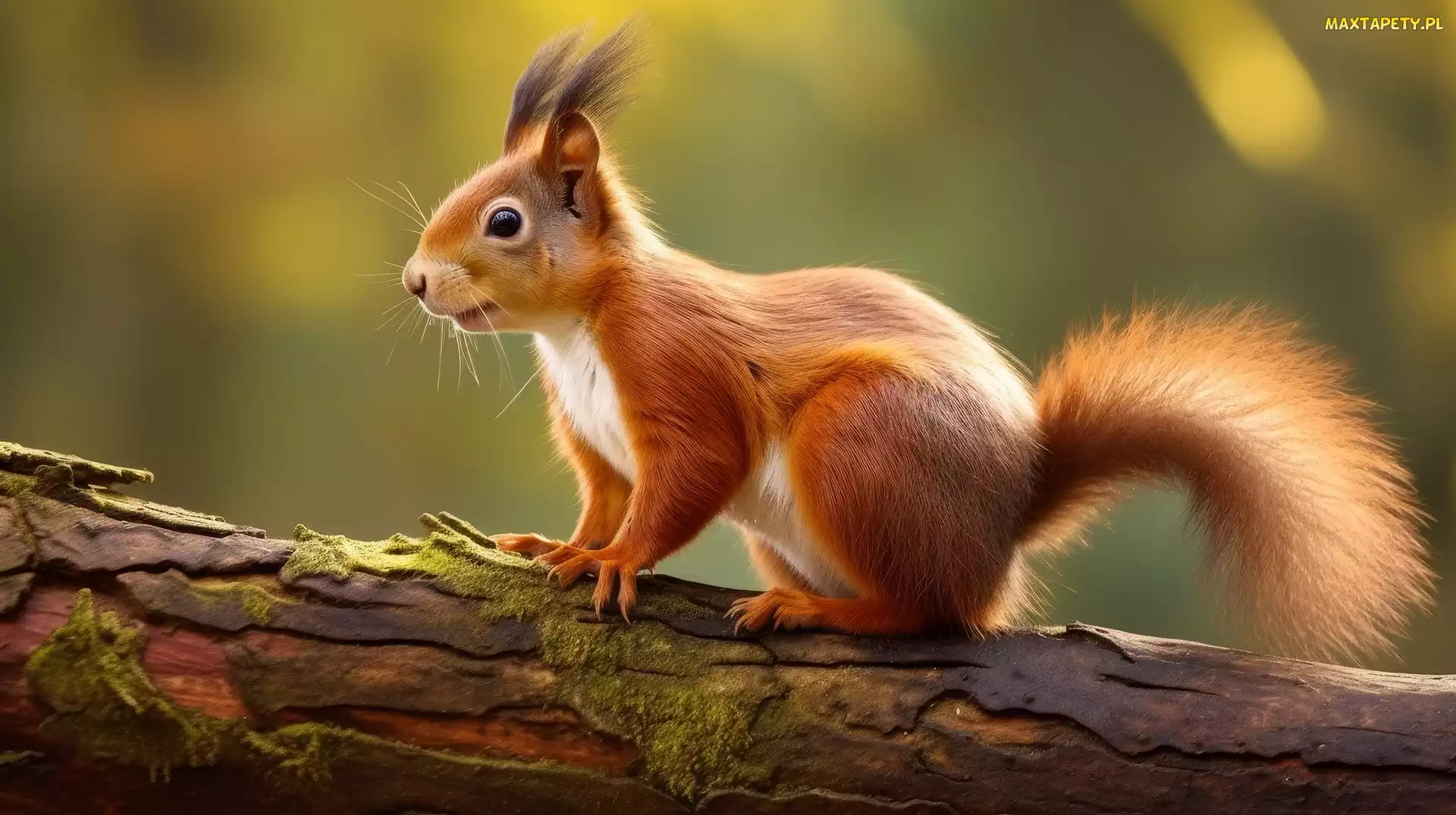 Konar, Grafika, Wiewiórka