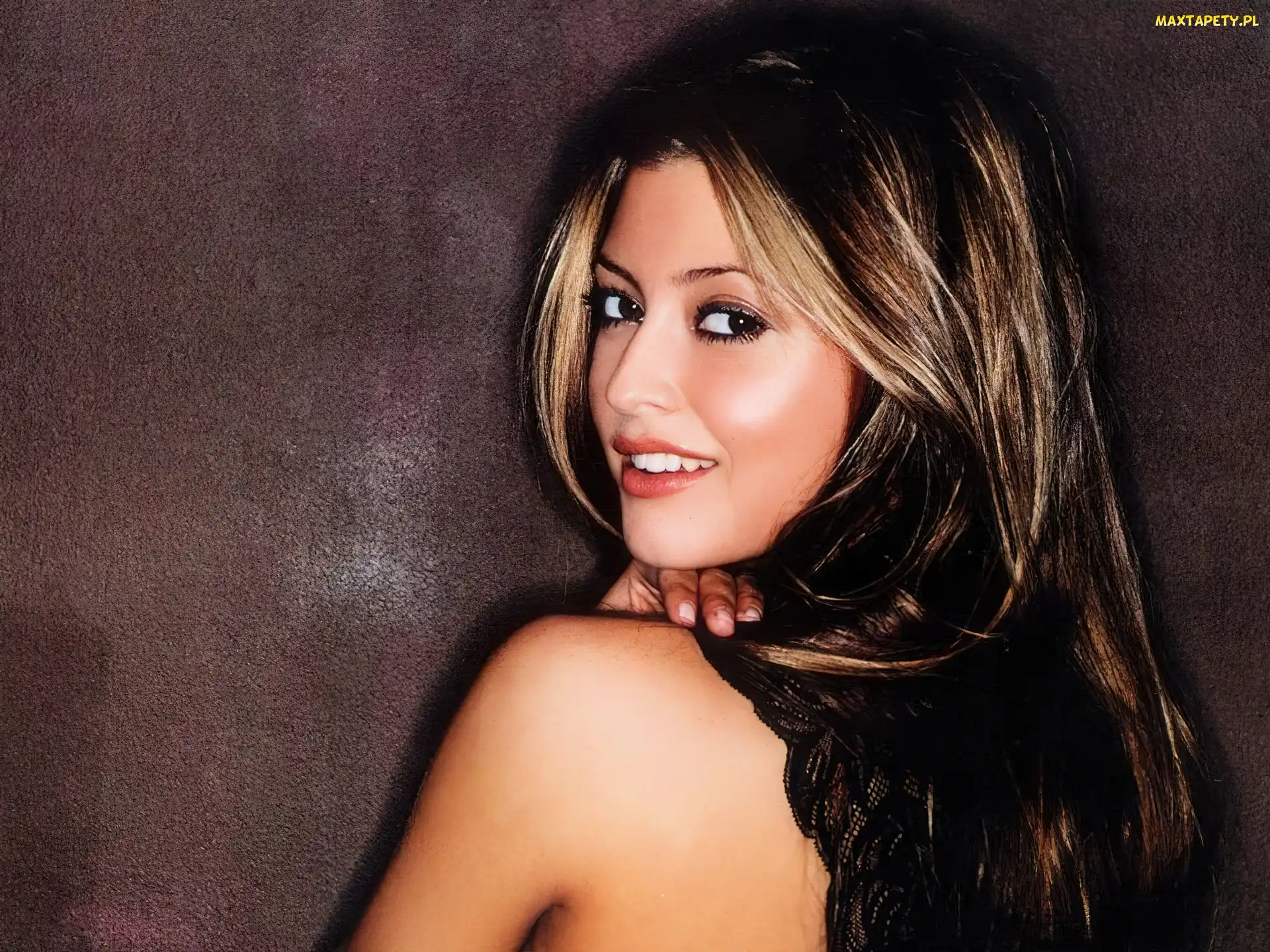 ramię, Holly Valance, twarz