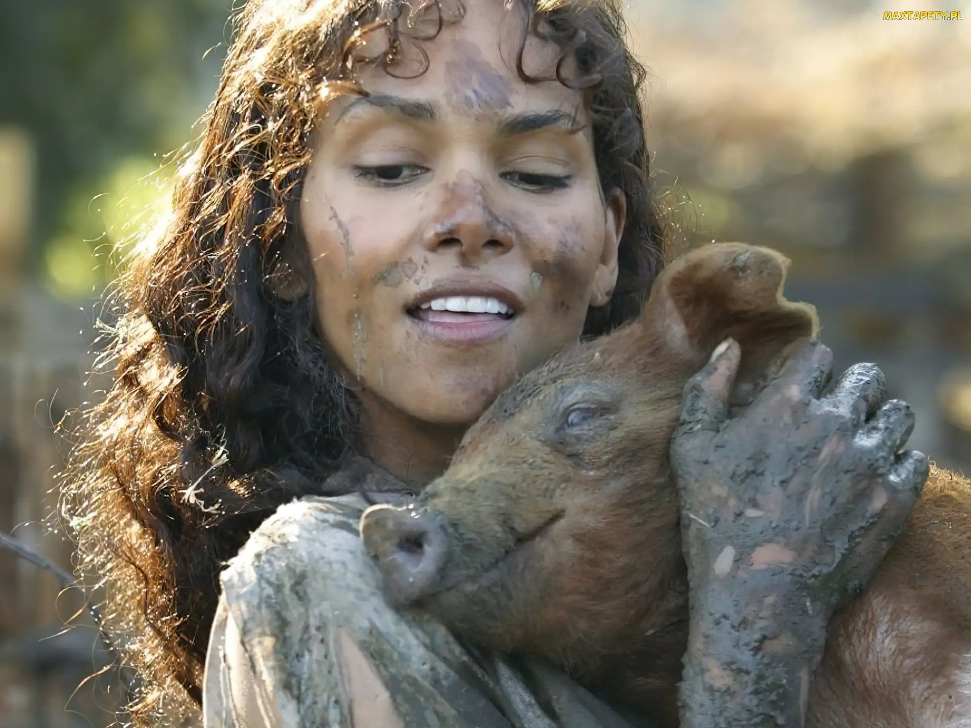 Halle Berry, Błotko, Prosiaczek