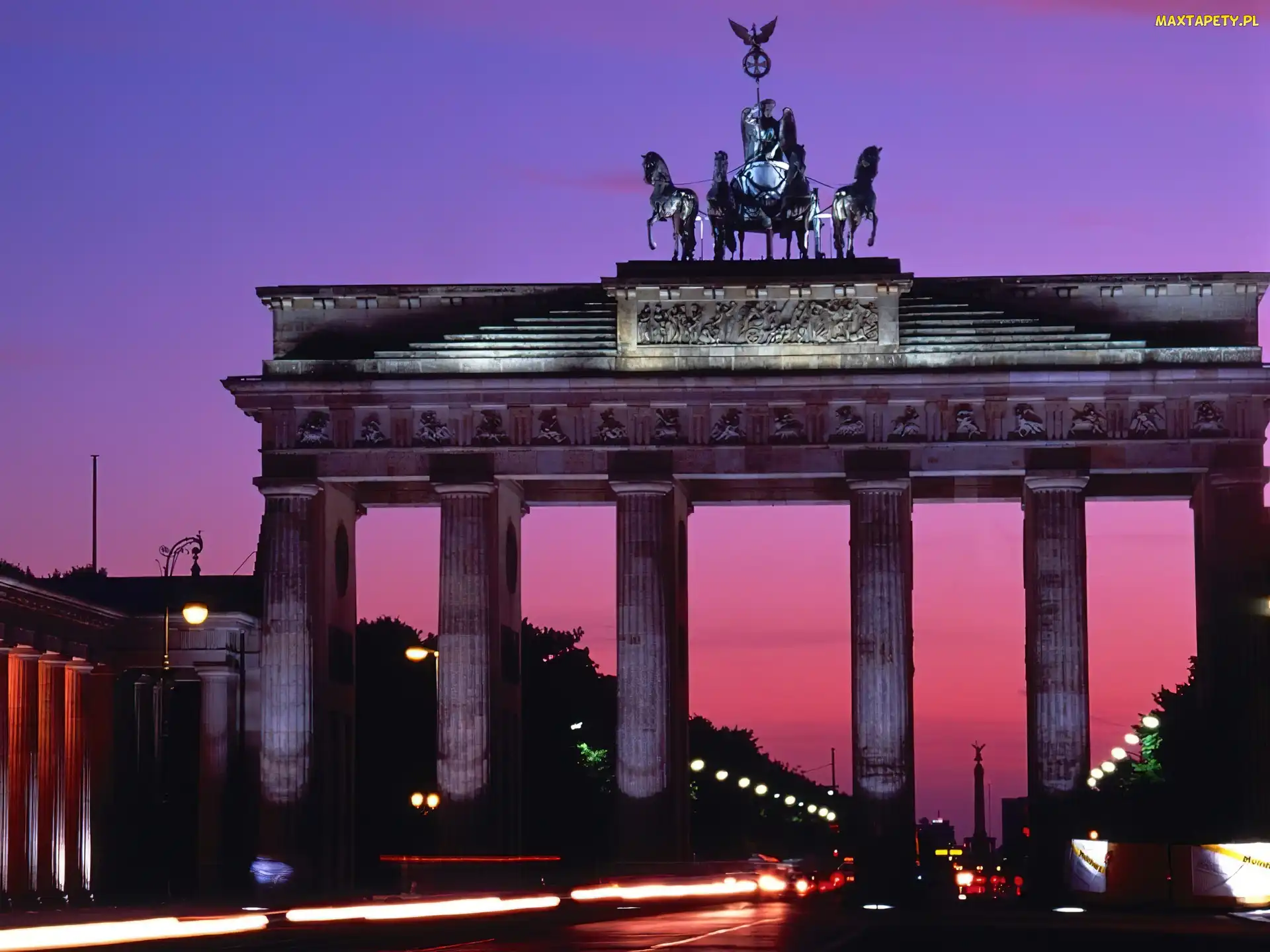 Brandenburska, Brama, Niemcy, Berlin