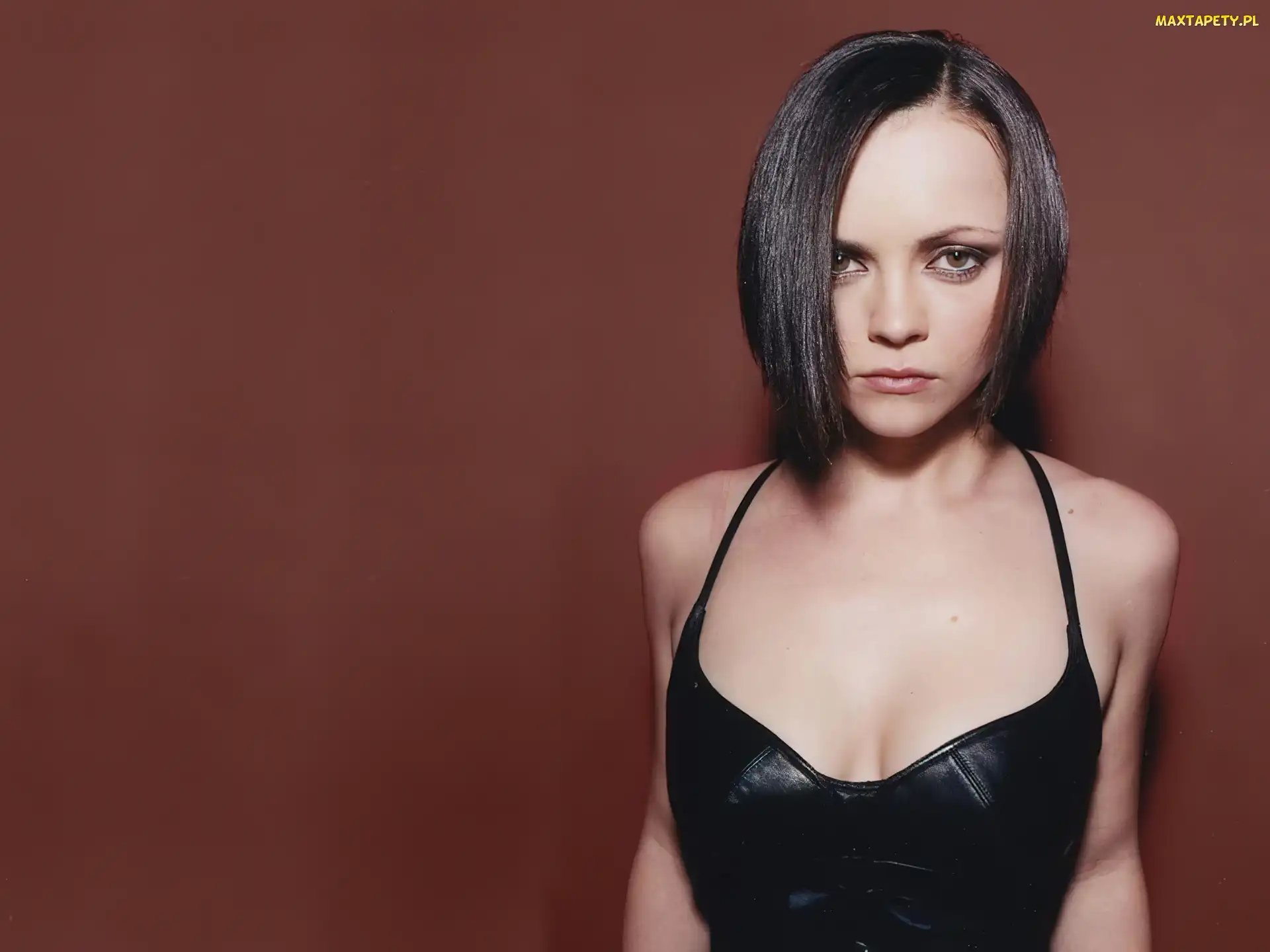 krótkie, Christina Ricci, włosy, proste