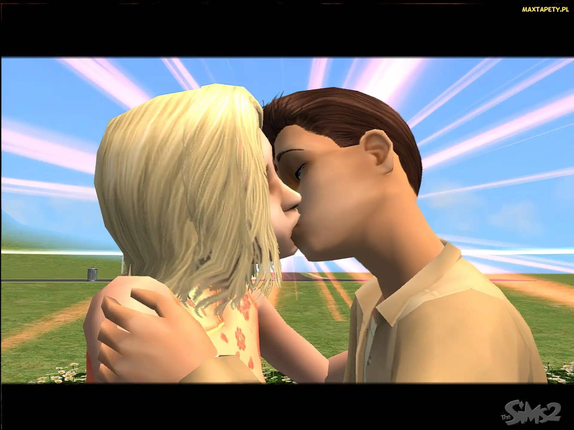 Pocałunek, Miłość, The Sims 2
