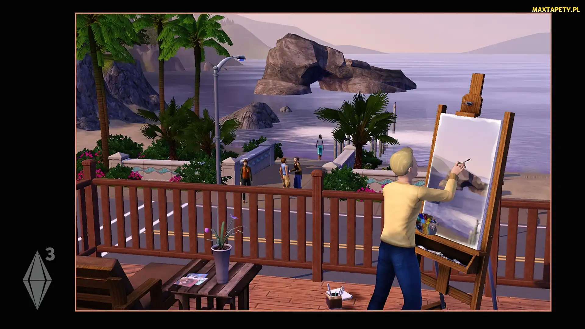 The Sims 3, Jezioro, Obraz