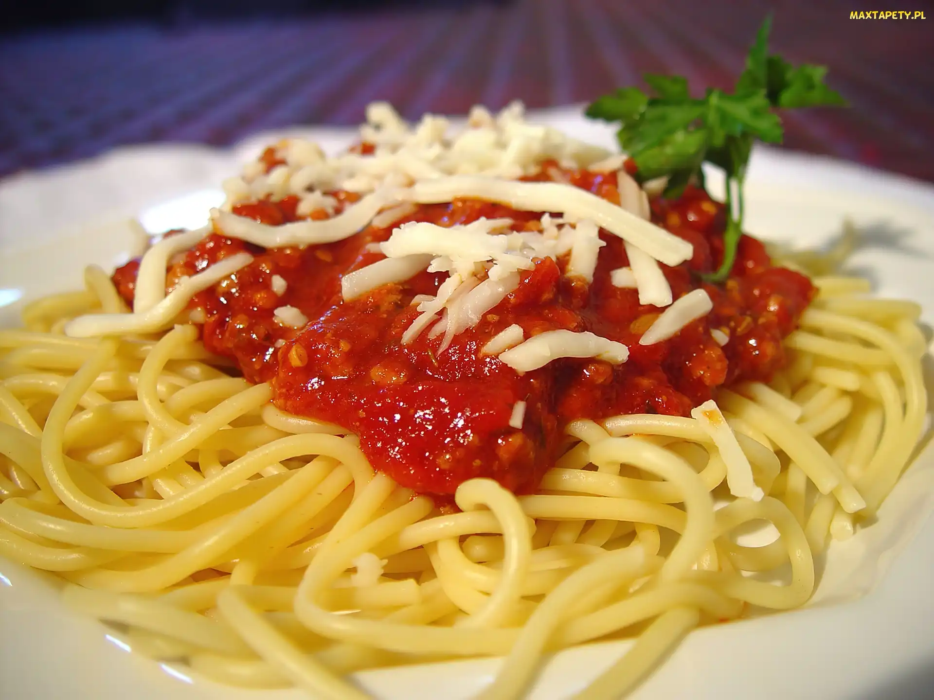 Spaghetti, Ser, Sos, Makaron