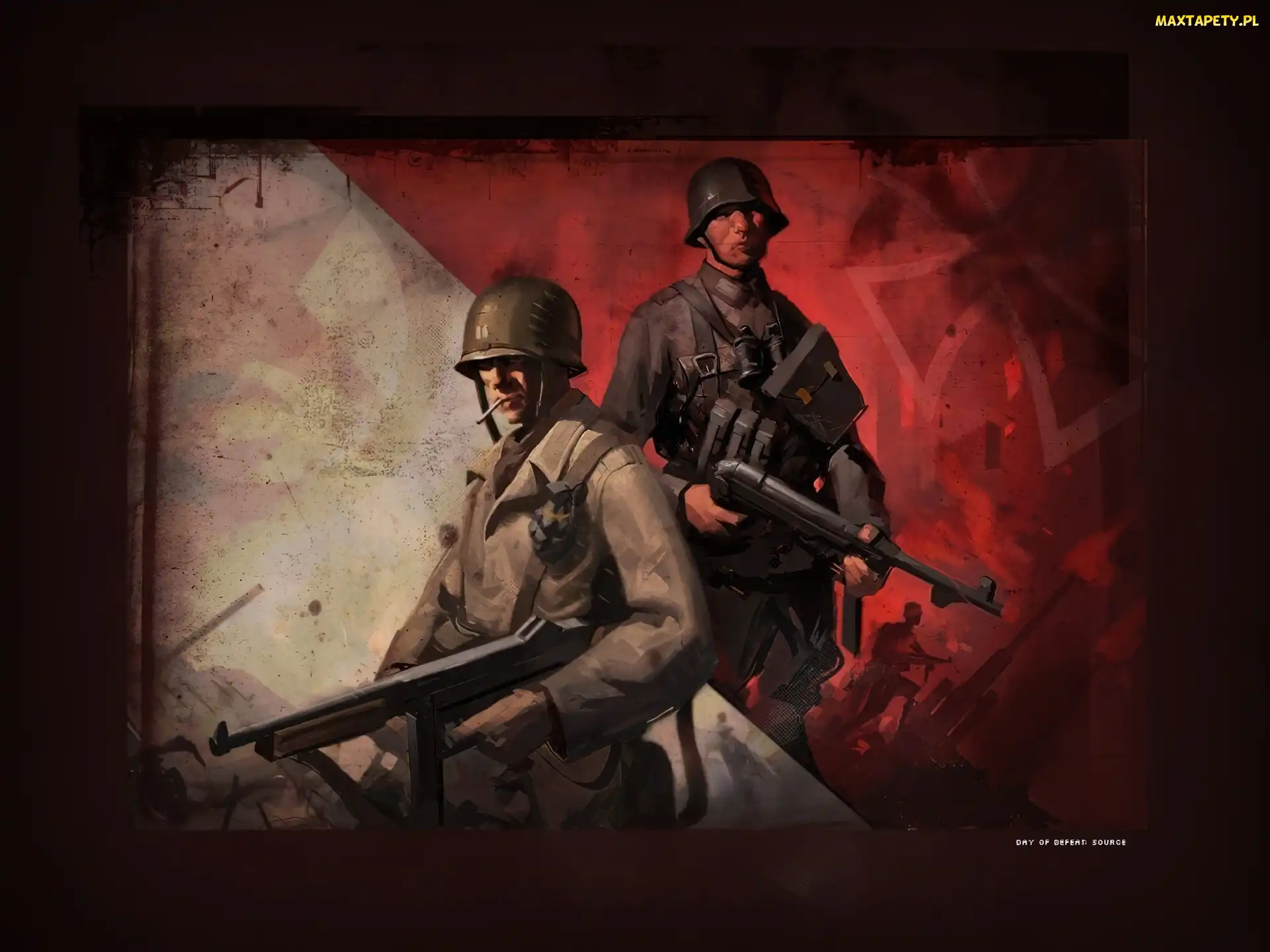 Żołnierze, Flaga, Day of Defeat