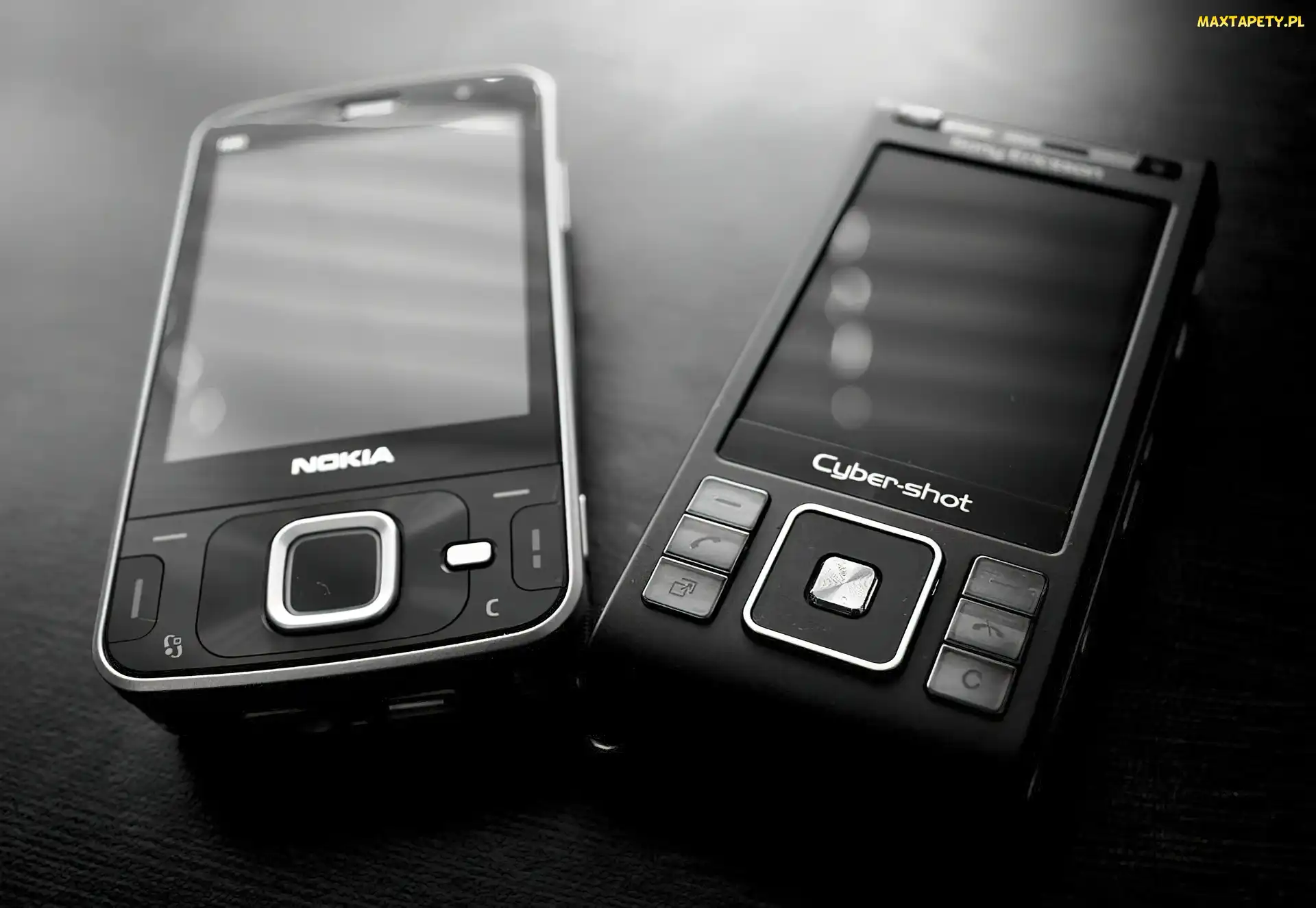 Nokia N96, Czarny, Black, Sony Ericsson C905