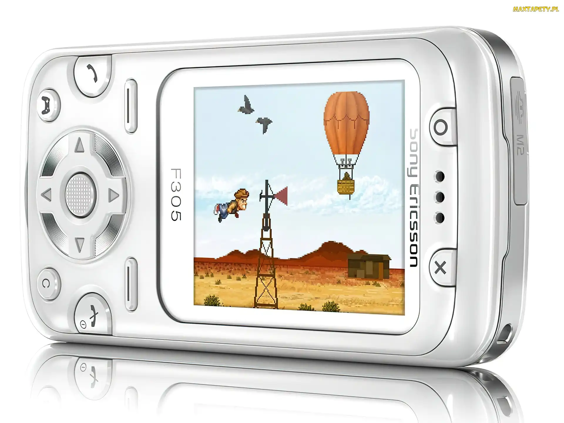 Sony Ericsson F305, Ekran