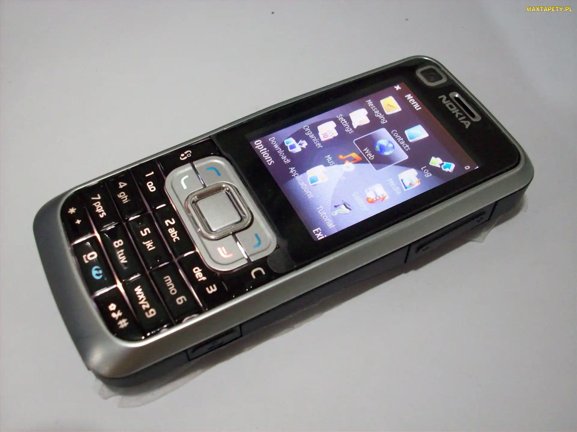 Czarny, Menu, Nokia 6120