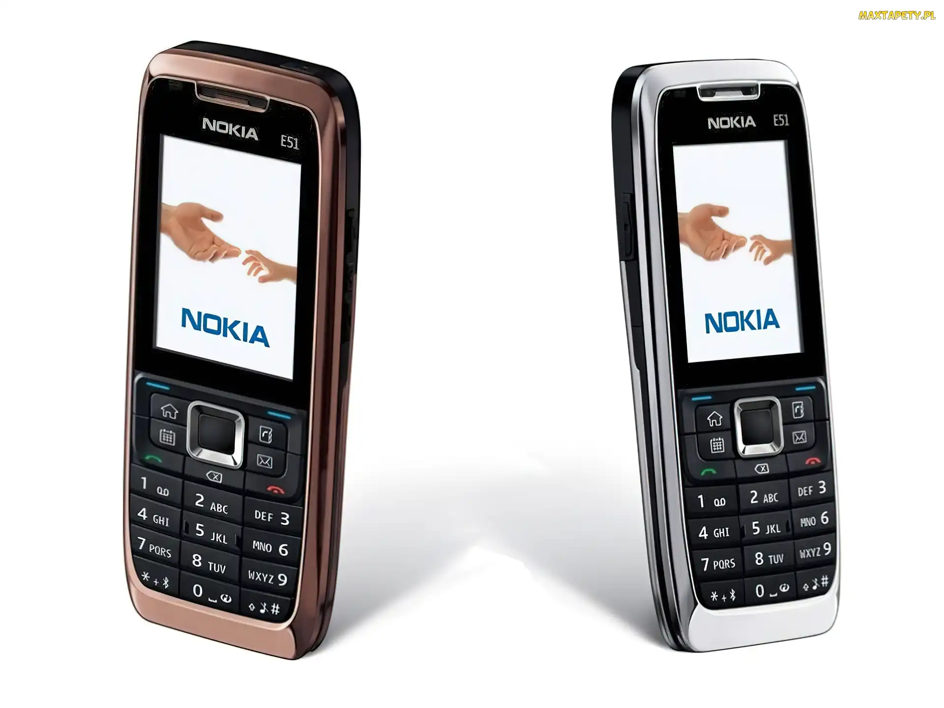 Srebrny, Brązowy, Nokia E51