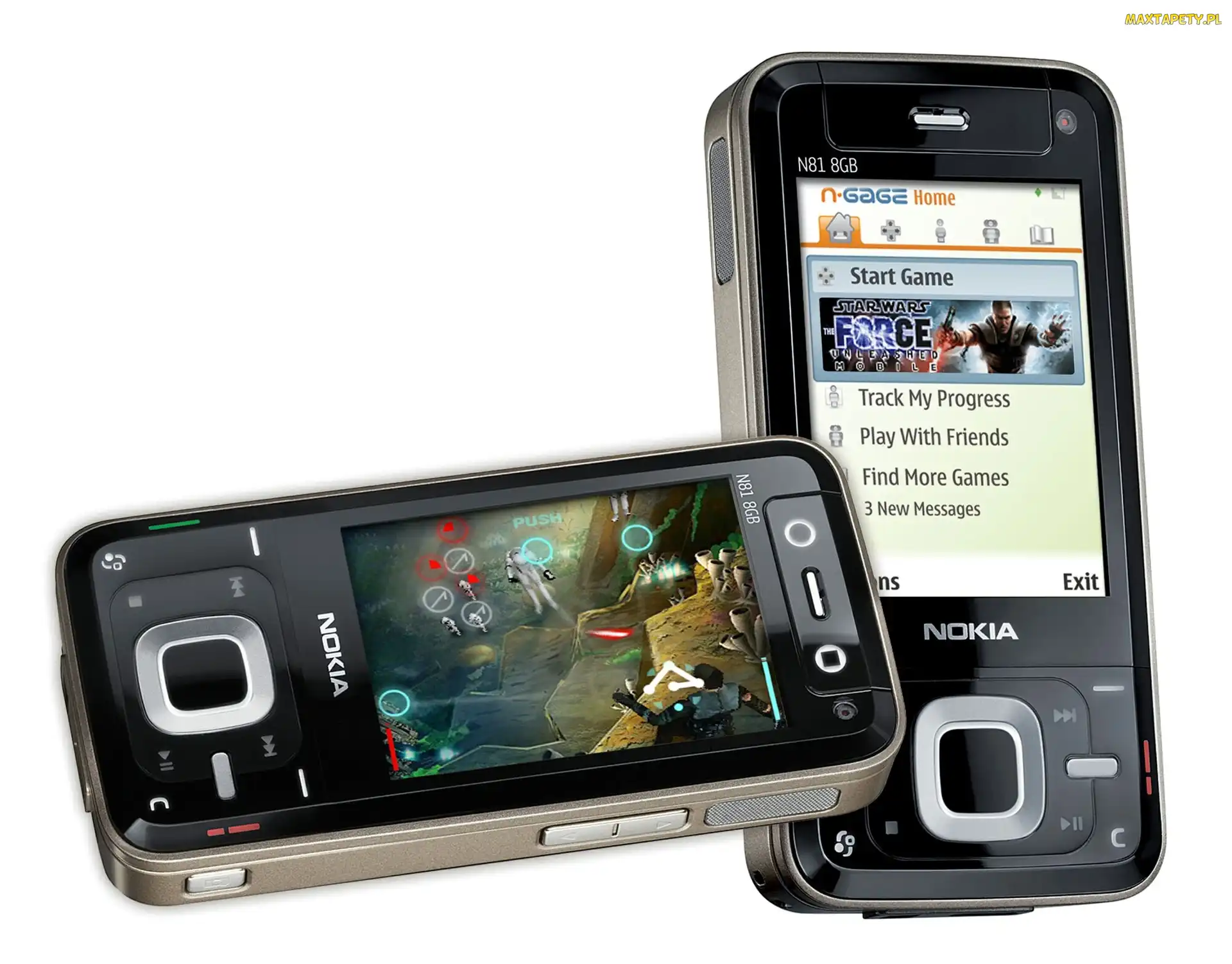 Wars, Star, Nokia N81, Czarna