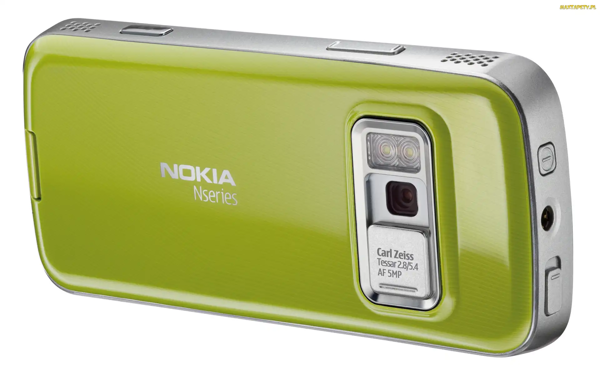 Tył, Paski, Nokia N79, Zielona