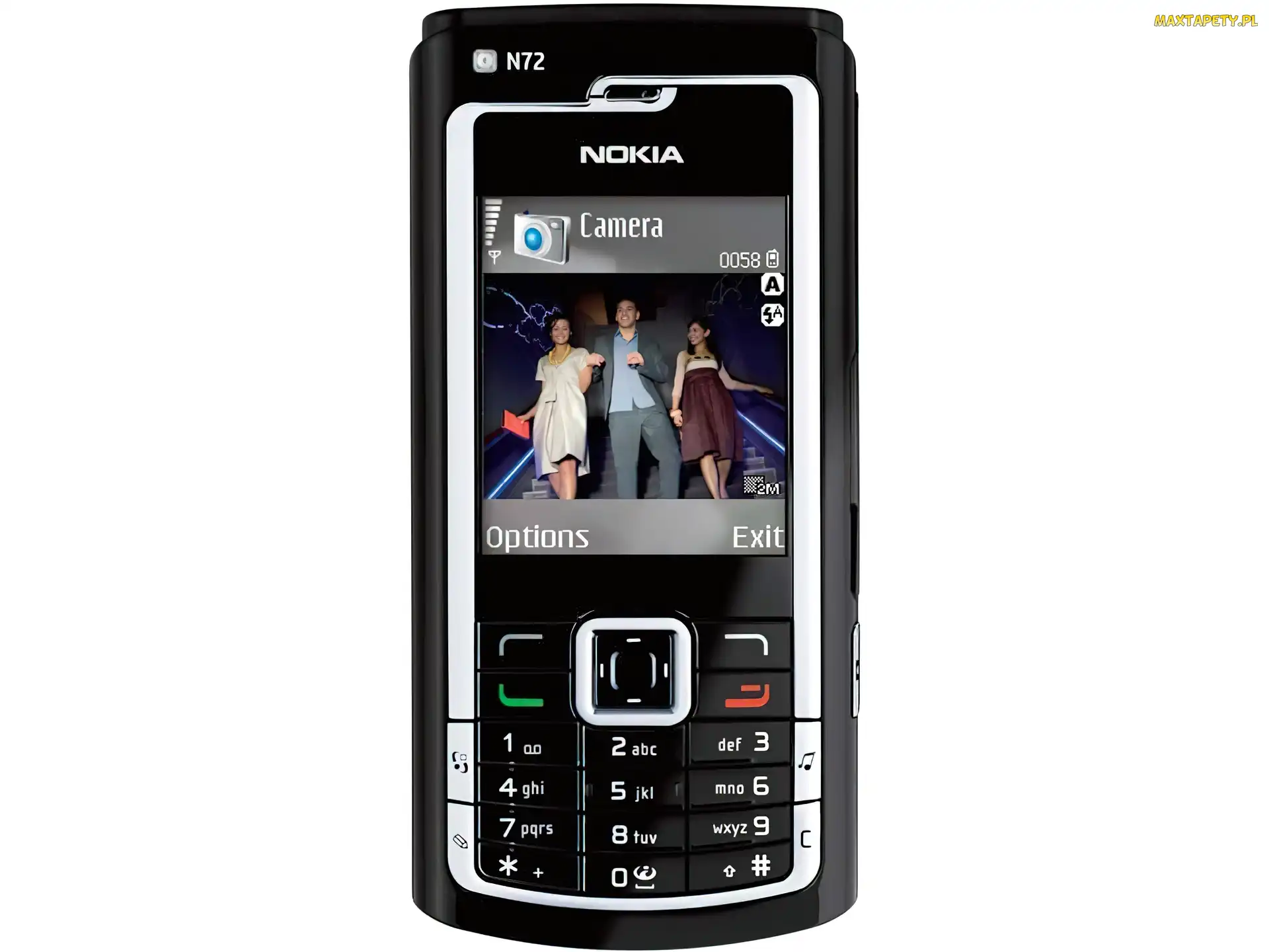 Czarna, Camera, Nokia N72