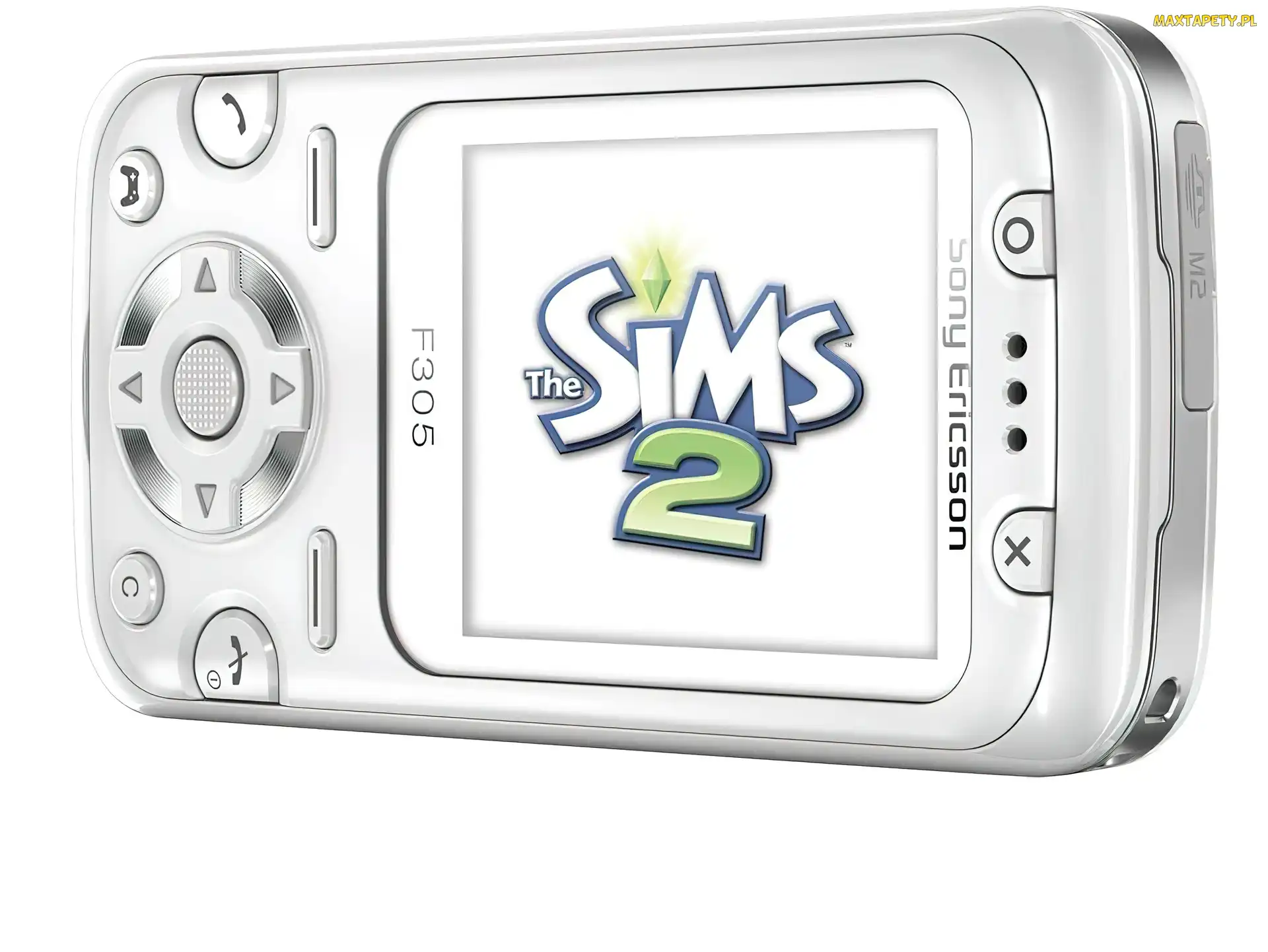 Sony Ericsson F305, The Sims 2, Biały