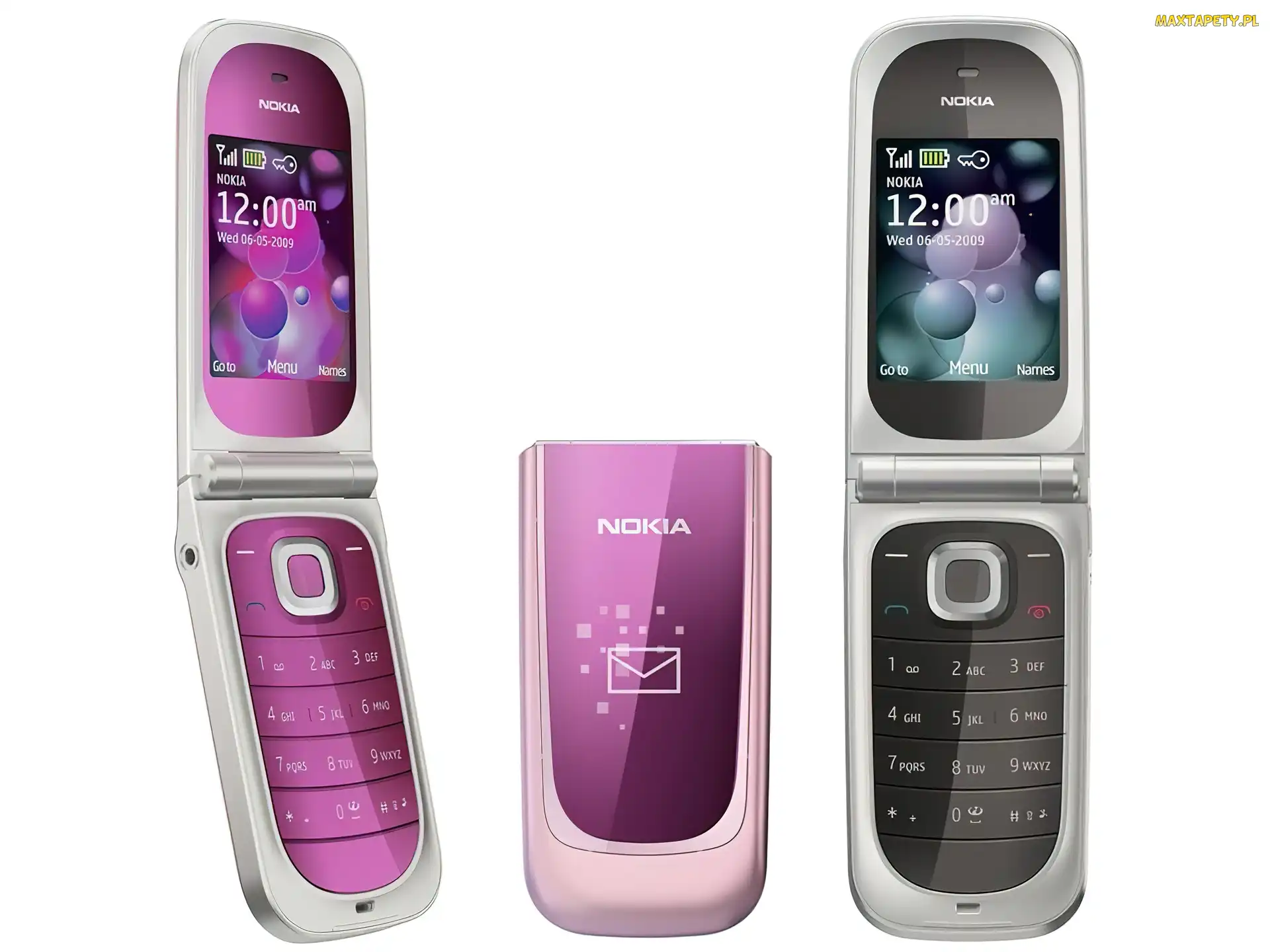 Różowa, Czarna, Nokia 7020
