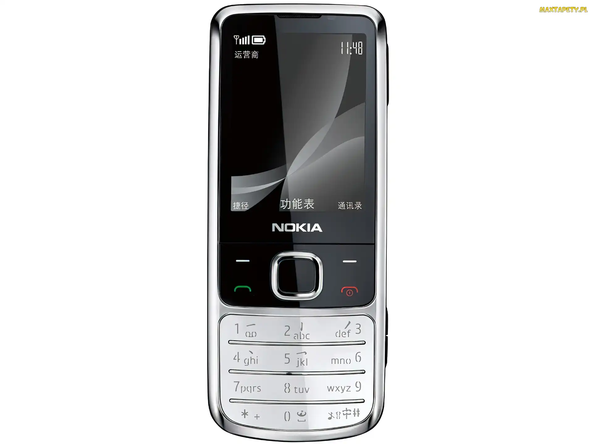 Srebrna, Przód, Nokia 6700 Classic