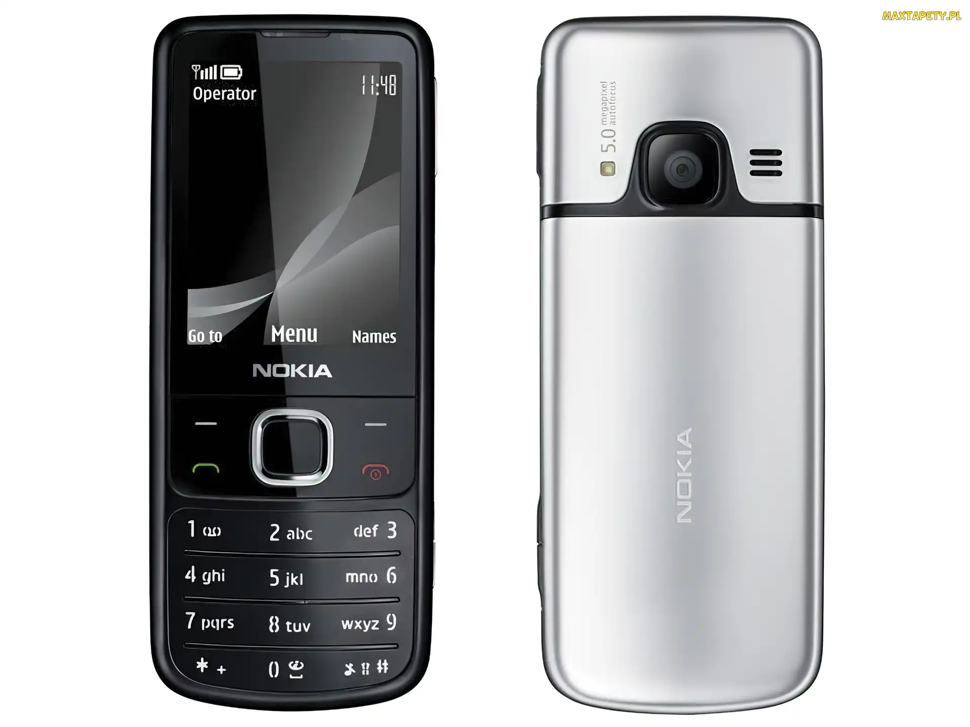 Przód, Tył, Nokia 6700 Classic