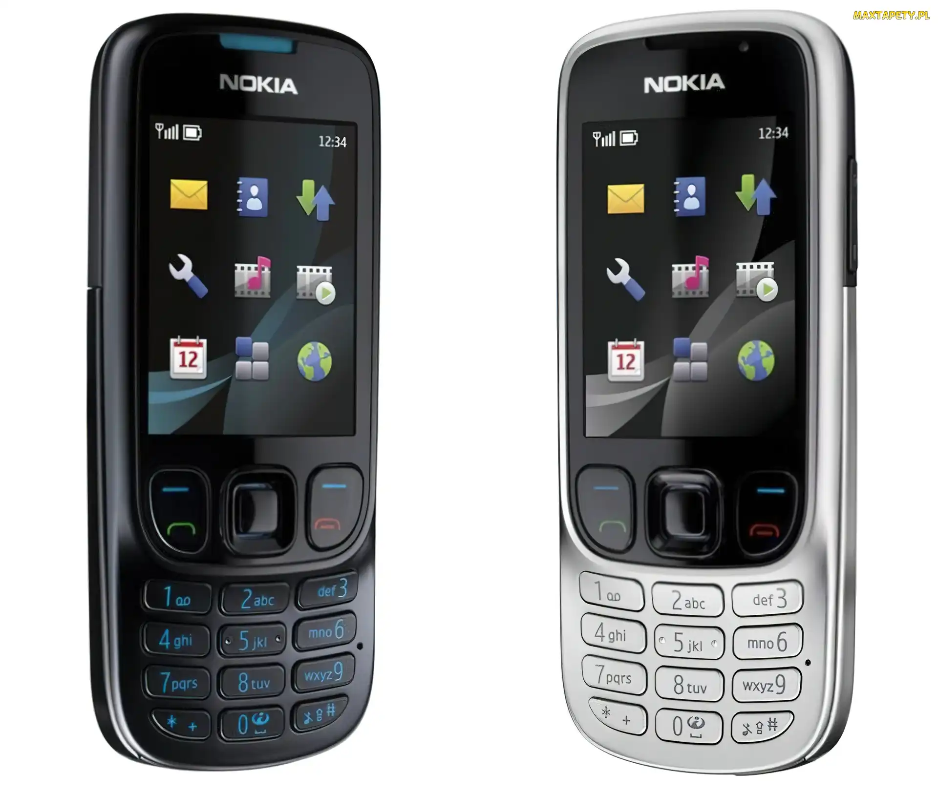 Czarna, Srebrna, Nokia 6303