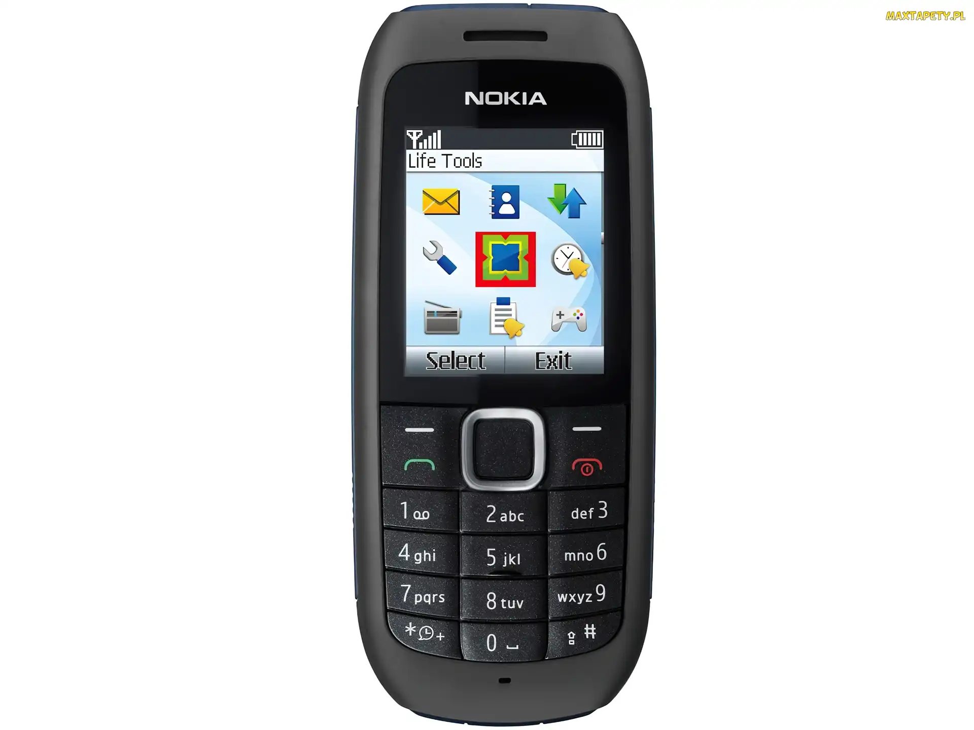 Czarna, Menu, Nokia 1616