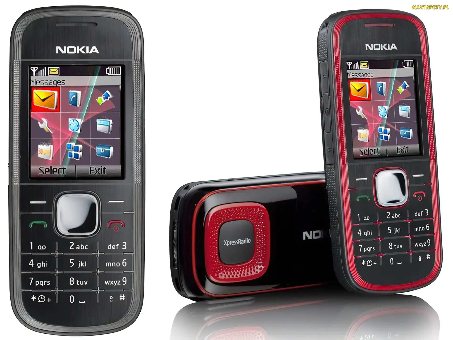 Czarna, Czerwona, Nokia 5030