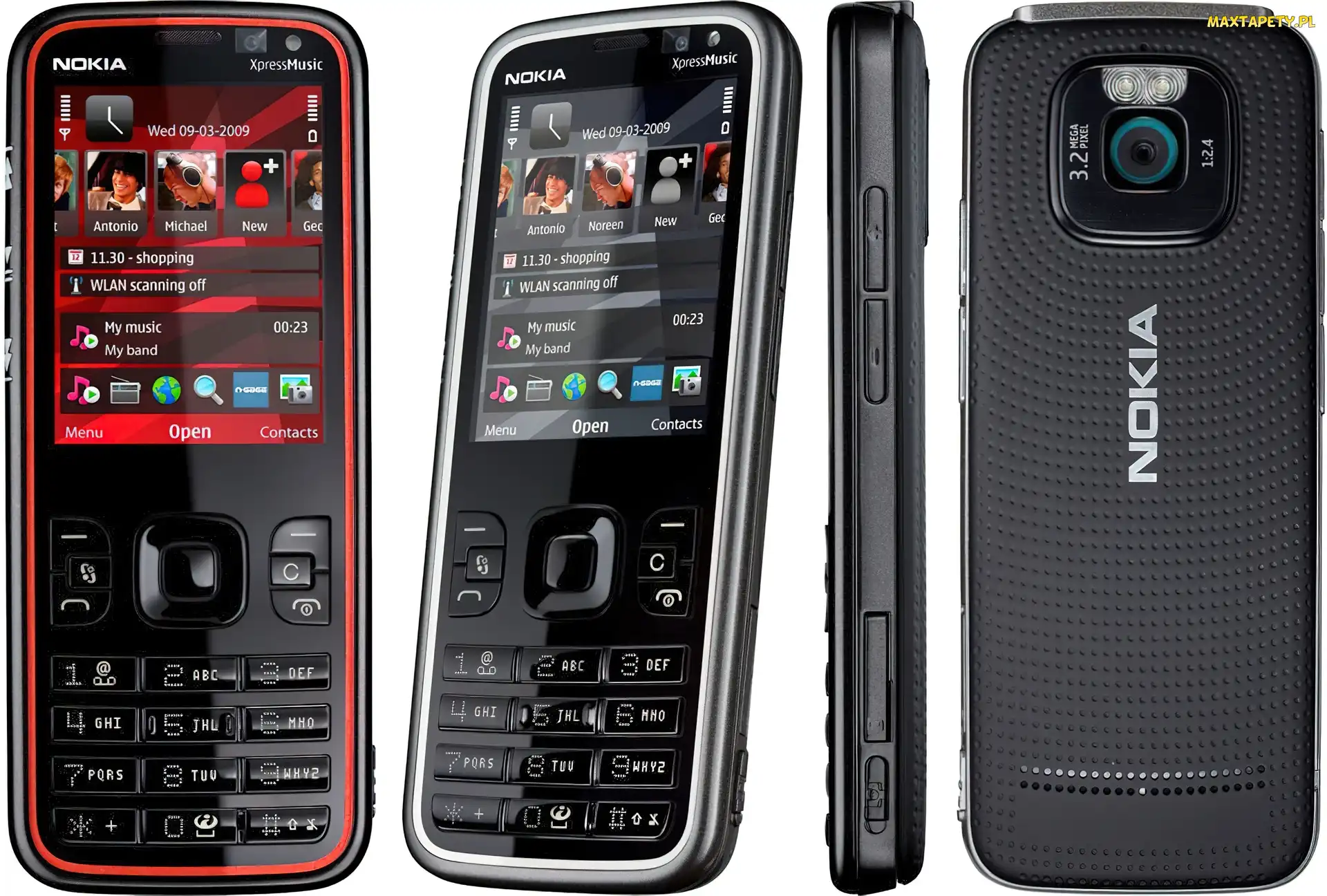 Czerwona, Czarna, Nokia 5630 XpressMusic