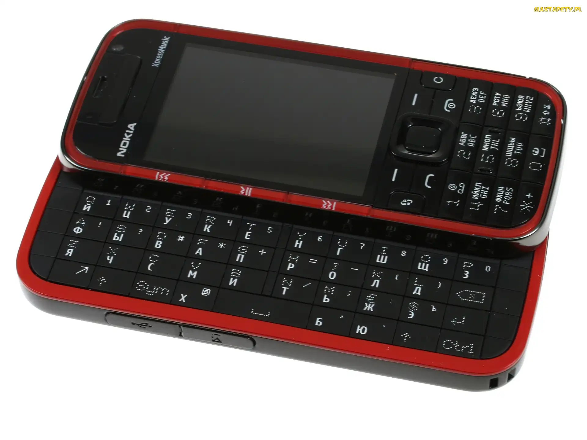 Czarna, QWERTY, Nokia 5730 XpressMusic