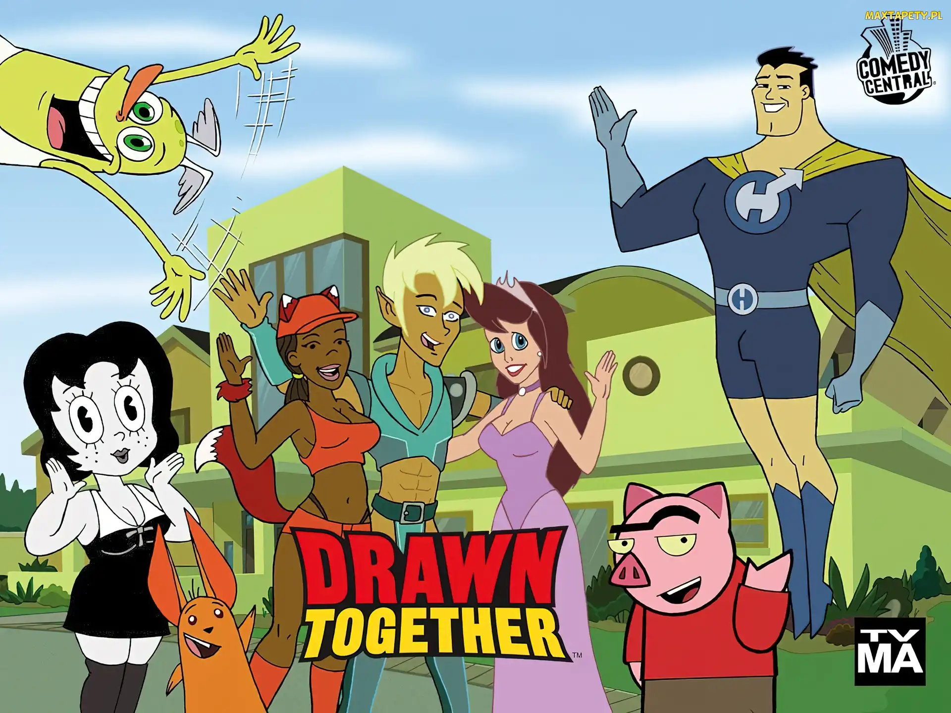 Przerysowani, Serial animowany, Drawn Together