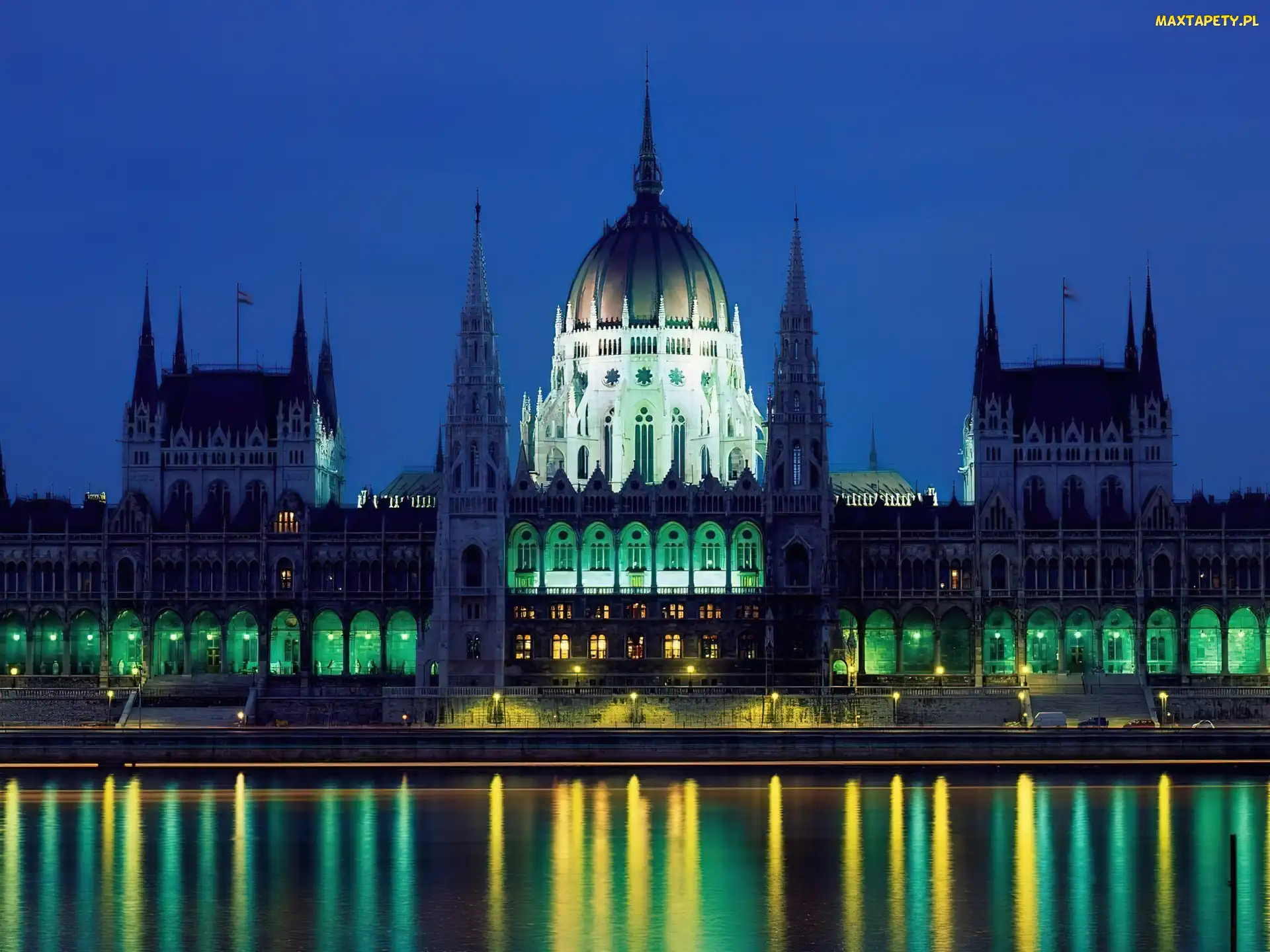 Dunaj, Parlament, Węgry, Budapeszt