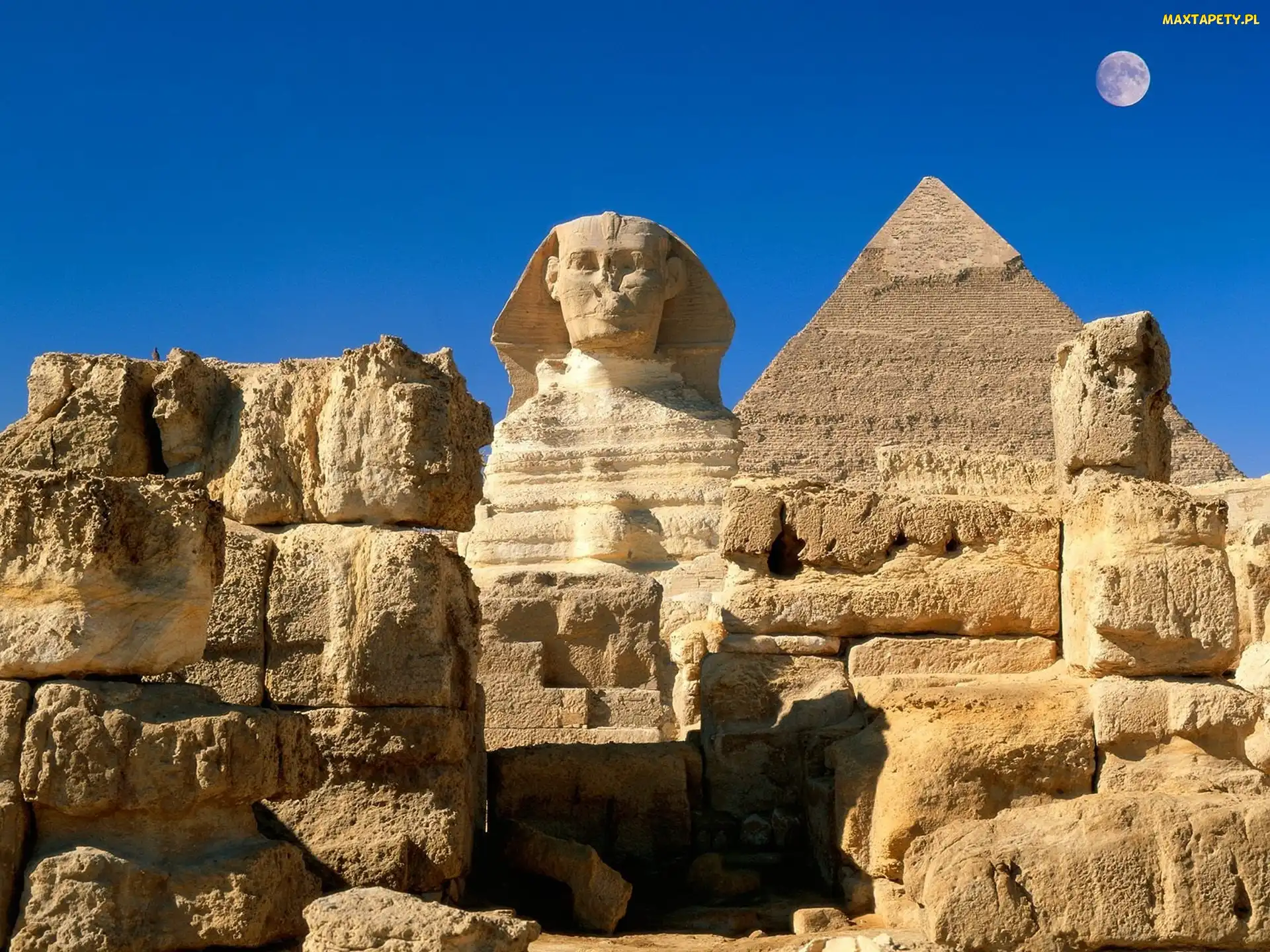 Egipt, Cheopsa, Sfinks, Piramida, Giza
