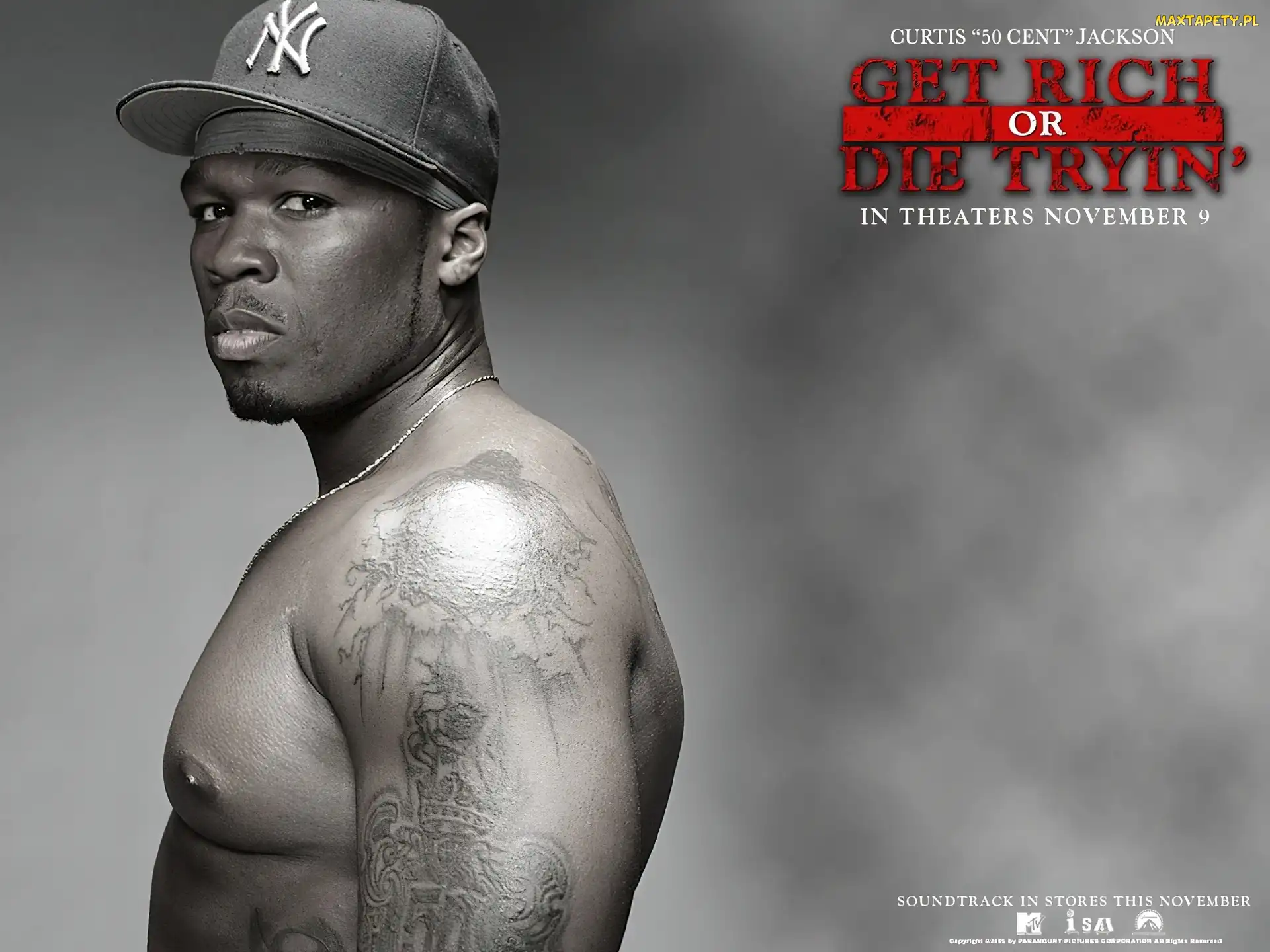 50 Cent, Twarz