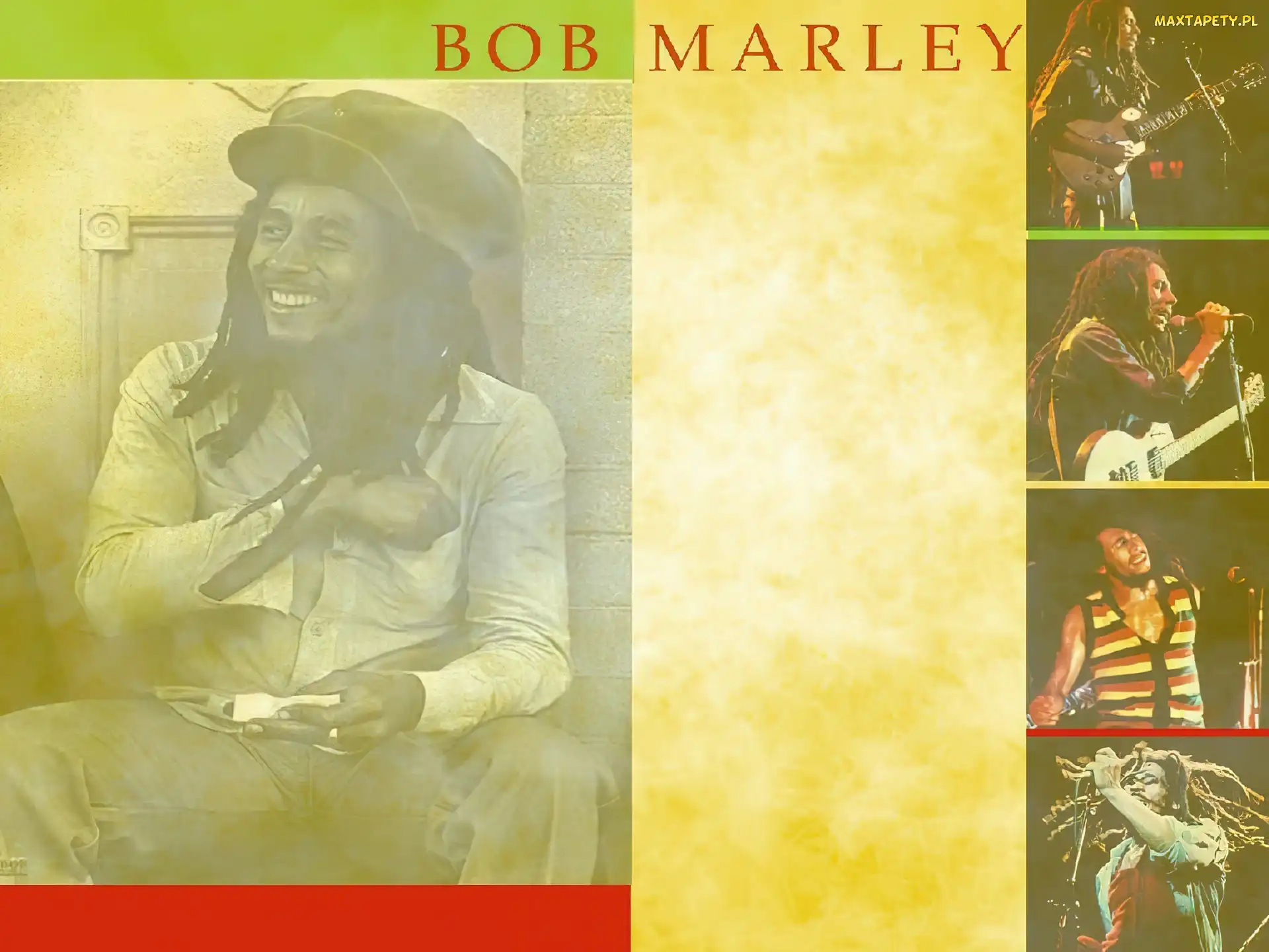 Gitara, Mikrofon, Bob Marley