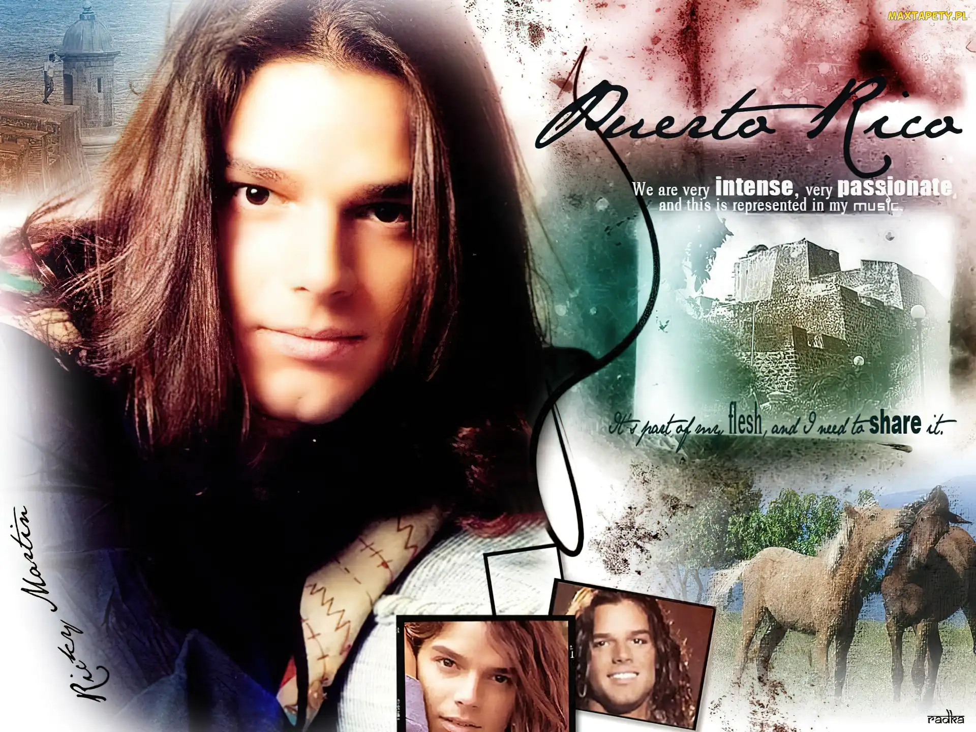 Ricky Martin, Włosy, Długie